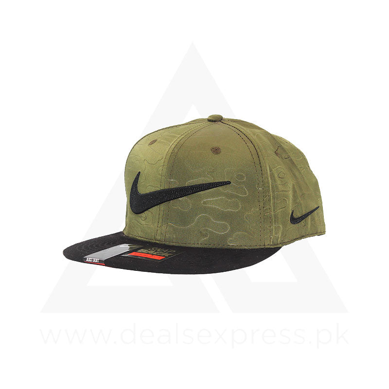 Nk Emb Cap - Olive A0483