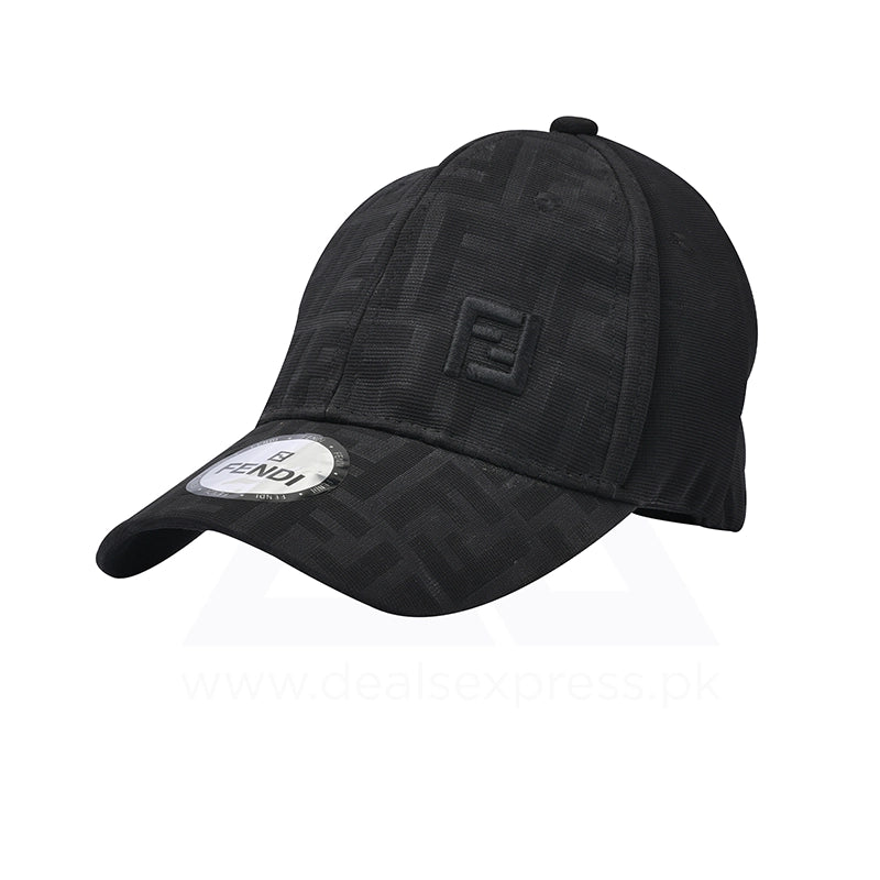 Fndi FlexFit Black Cap – A0156