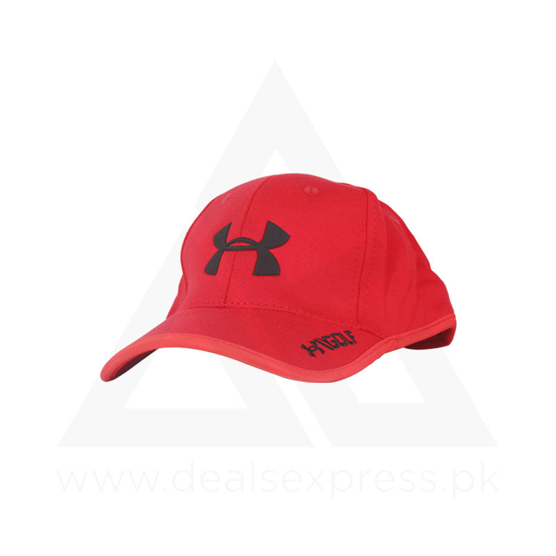 UA Golf Drifit Cap - Red A0540