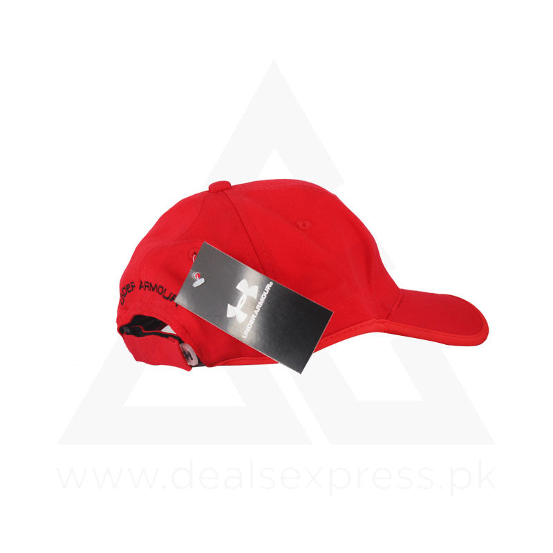 UA Golf Drifit Cap - Red A0540