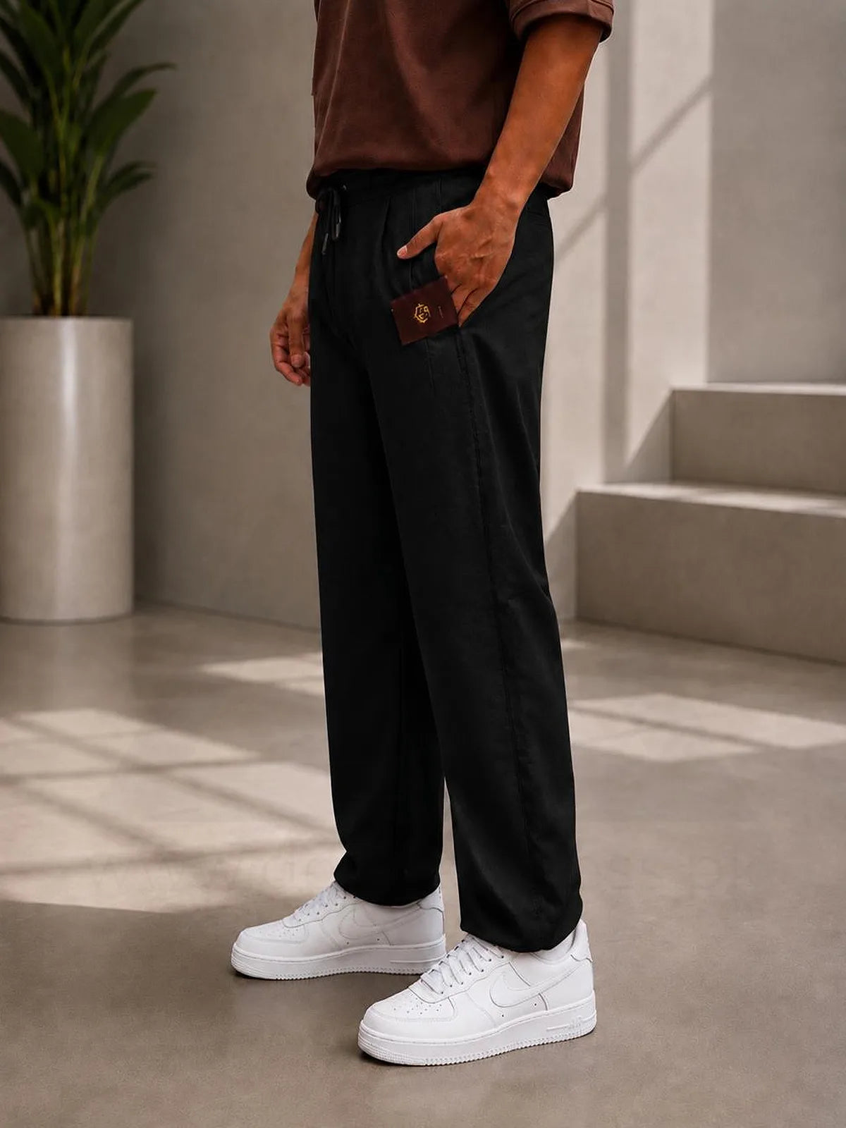 LP Fall Trouser T091 - Black