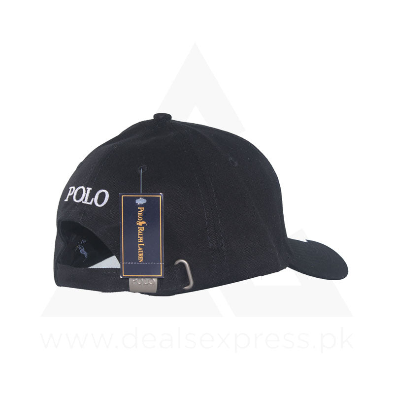 Polo Cap - Black A0337