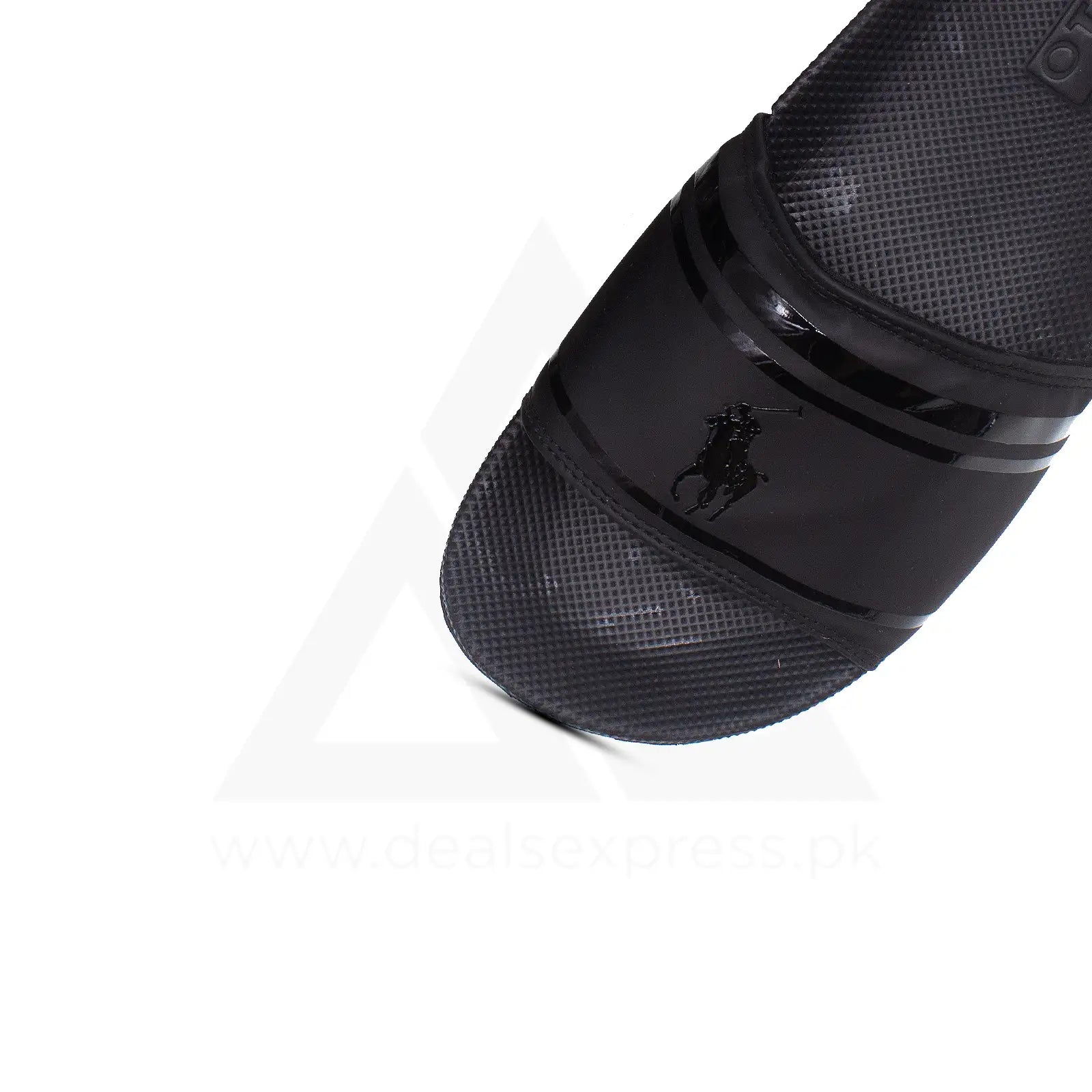 Po lo RL Slide - Triple Black