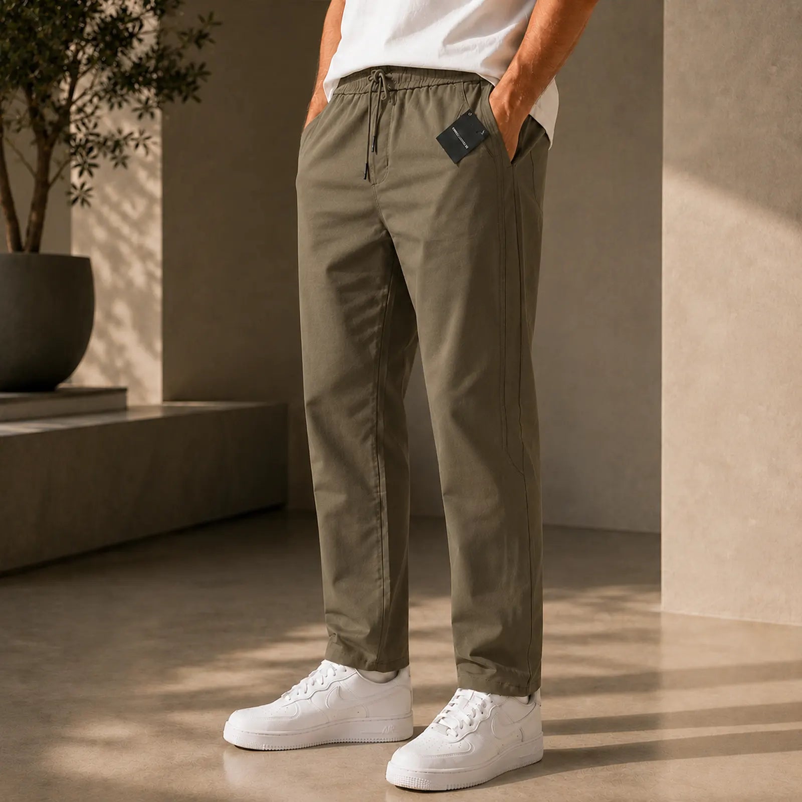 DnG Trouser T086 - Sage Green