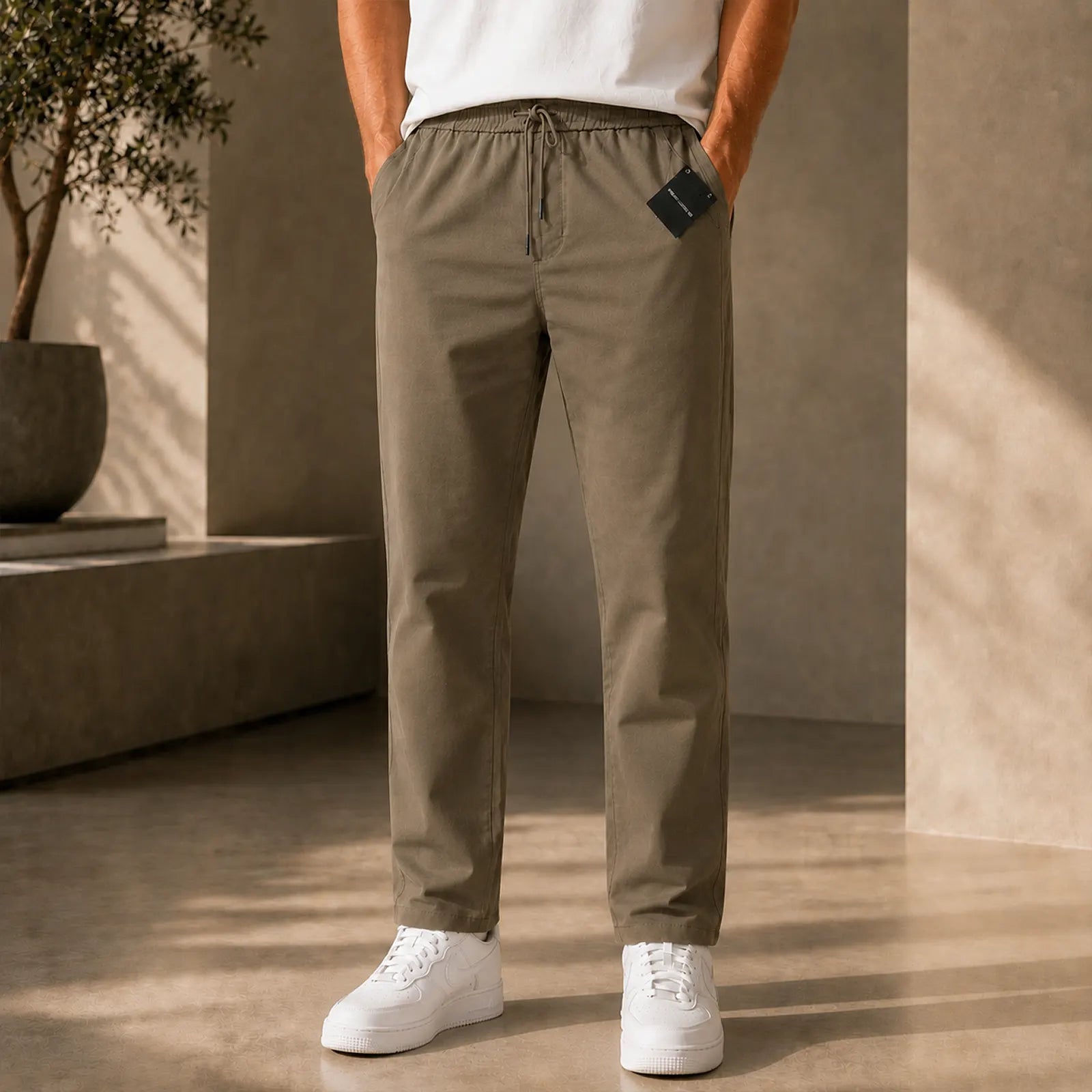 DnG Trouser T086 - Sage Green
