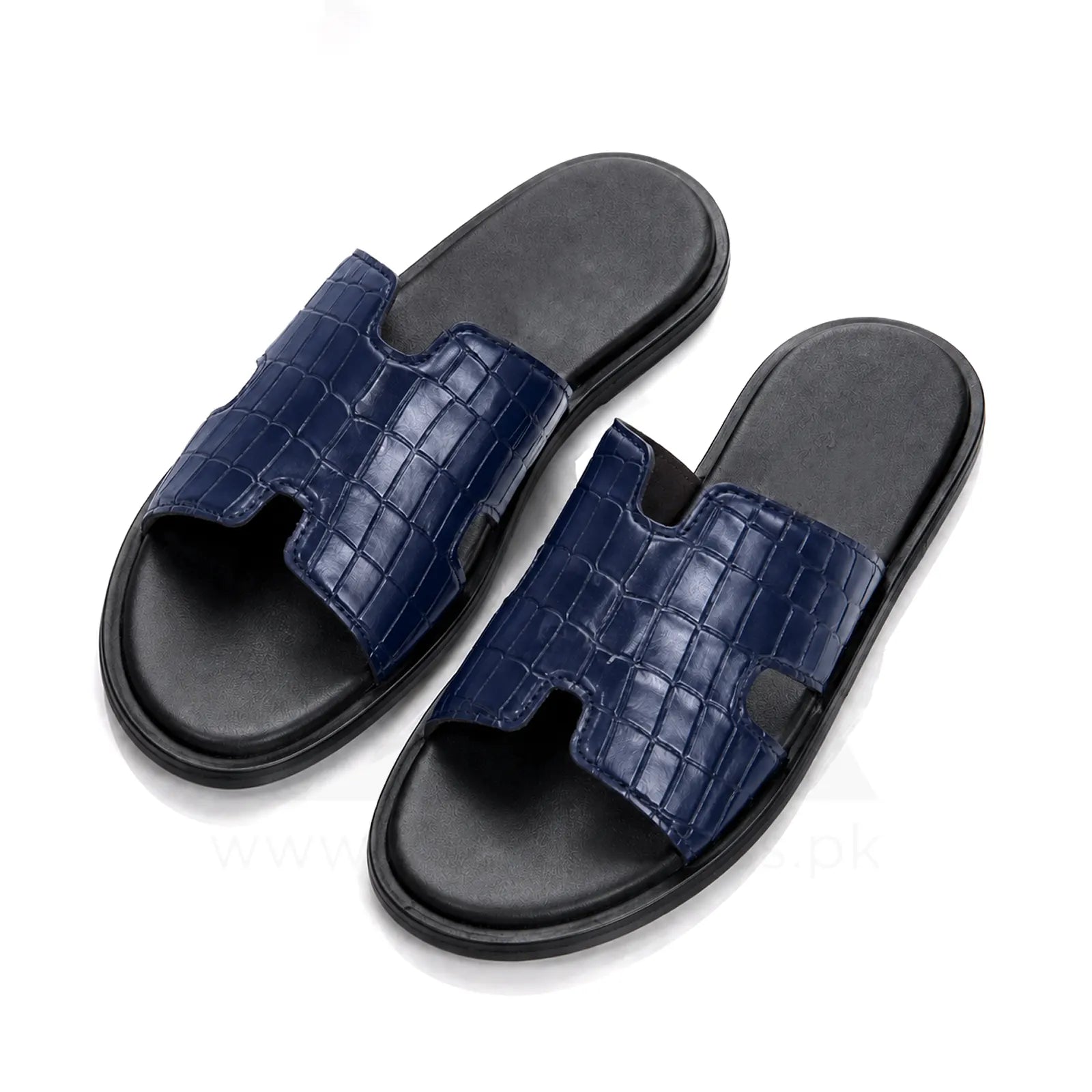 Izmir Slide - Black Blue