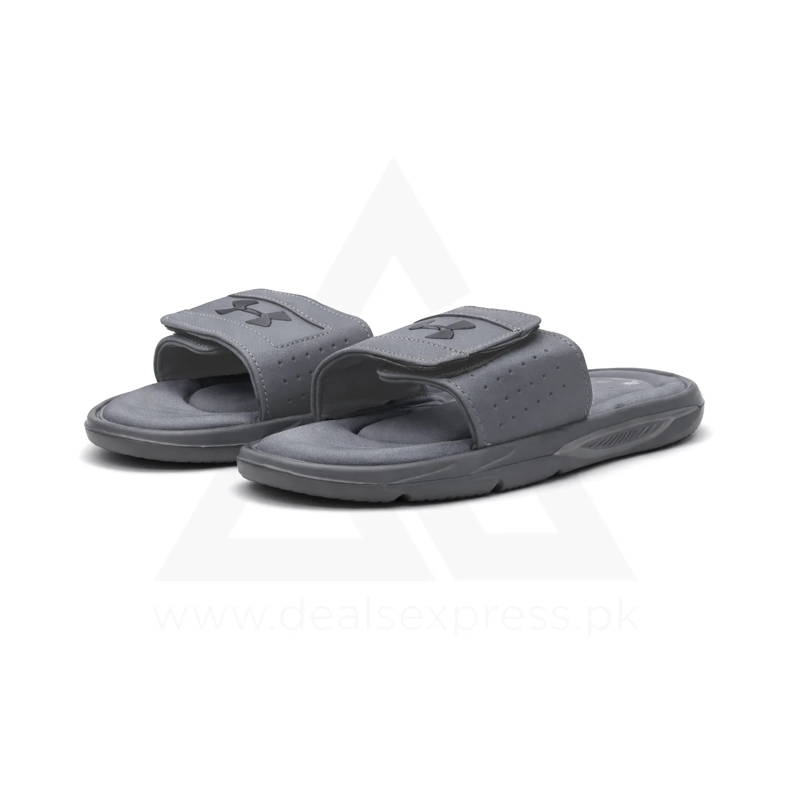 UA Foambed Adjust Slide - Grey