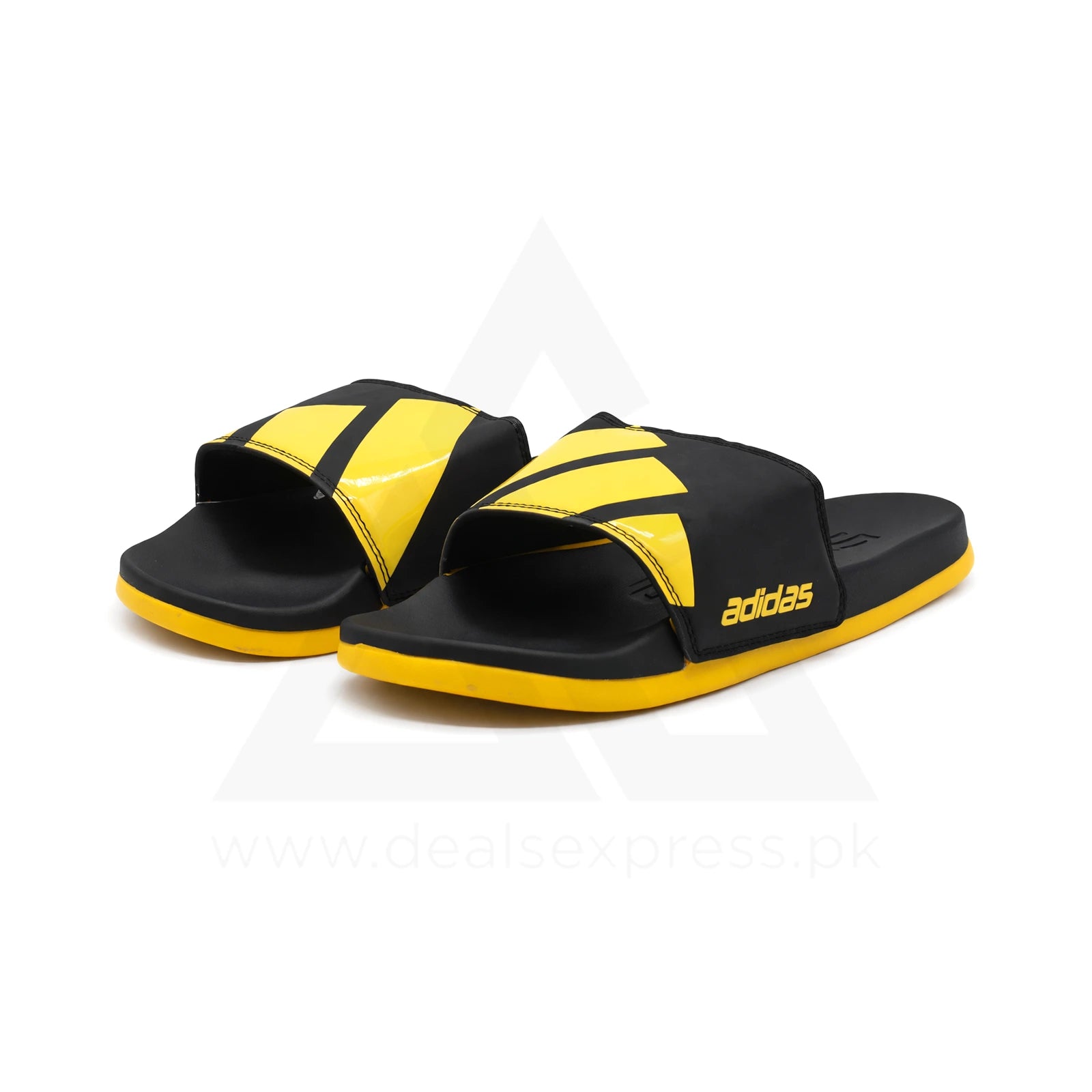 Adi-lete S Slide - Black Yellow
