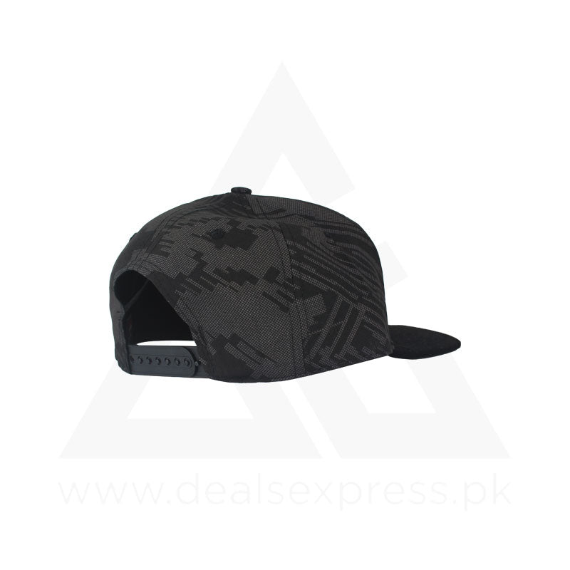 Nk Shine Swoosh Cap - Black A0510