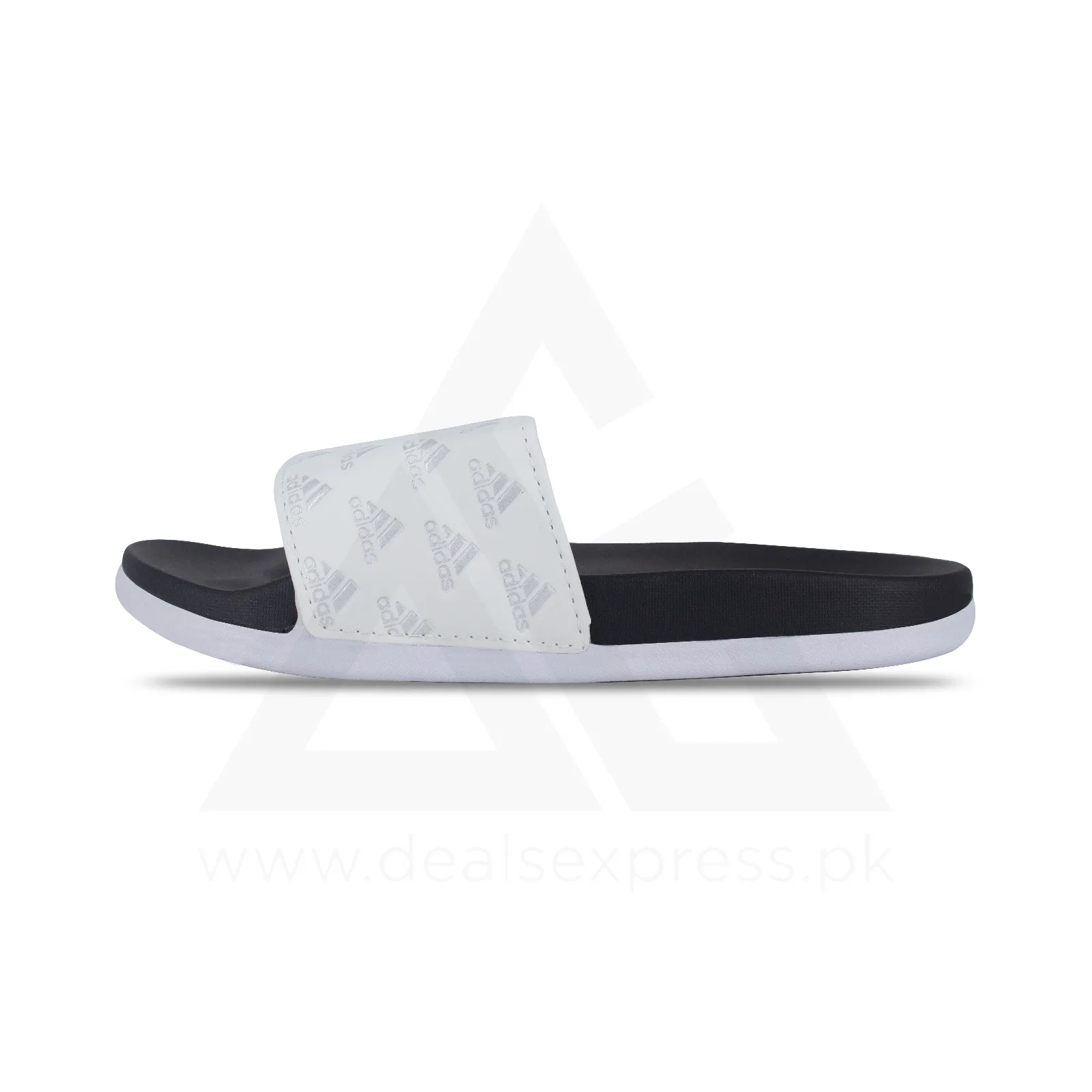 Adi-lete Comfort Slide - White Duo