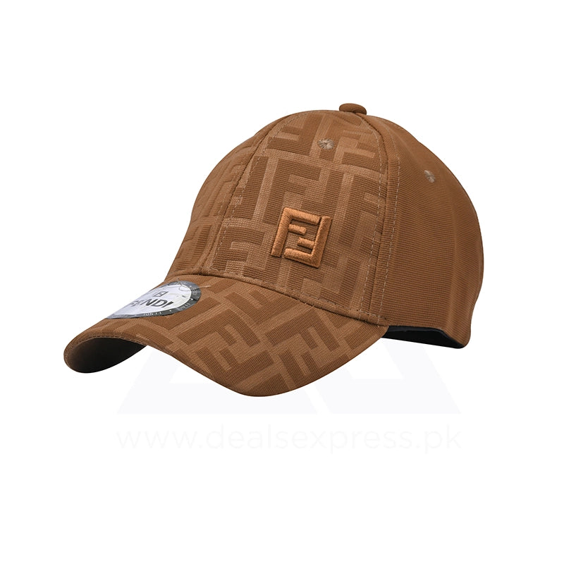 Fndi FlexFit Cap - Brown A0141