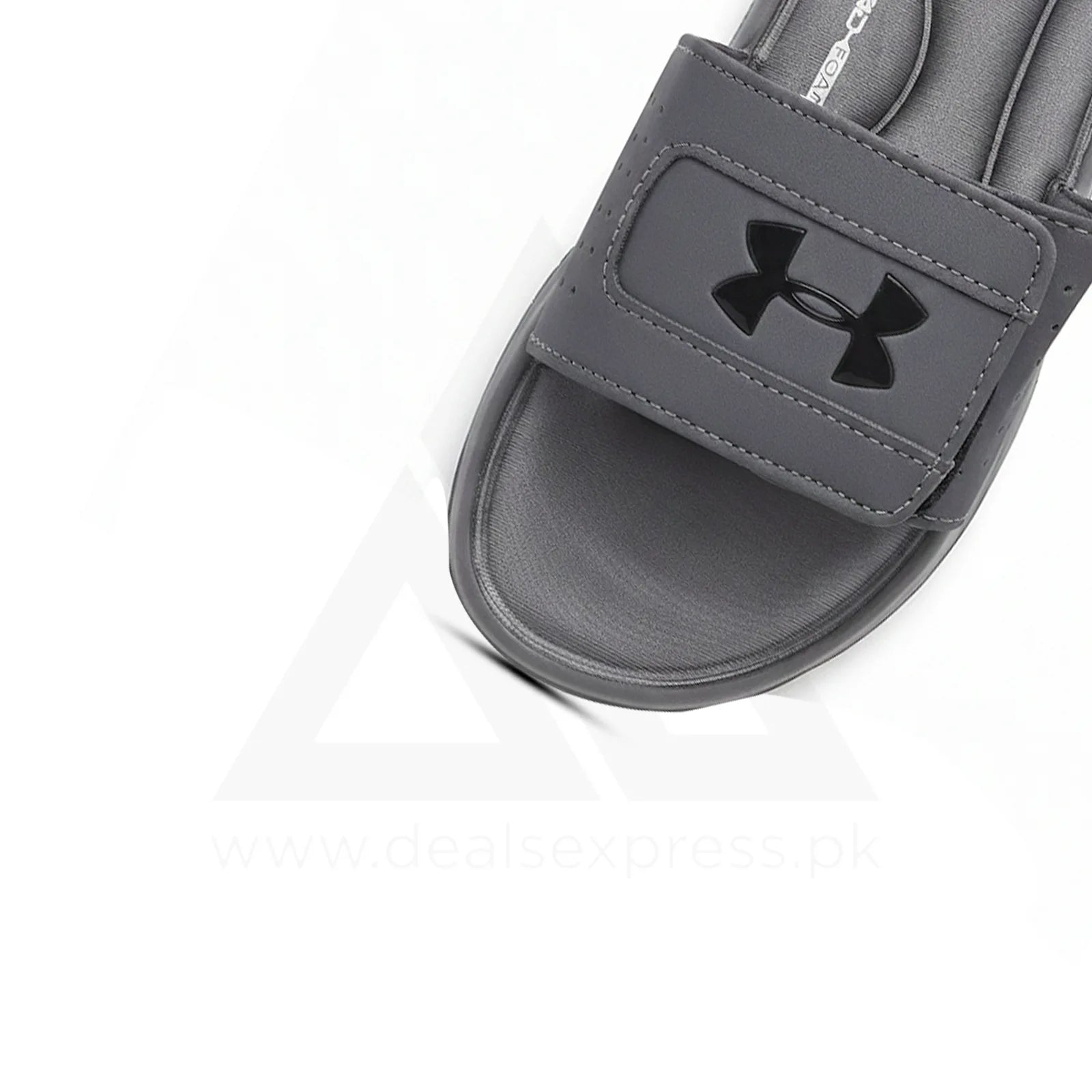 UA Foambed Adjust Slide - Grey