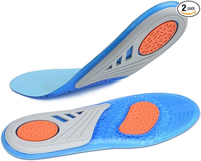 Shock Absorbing Silicone Soft Insoles