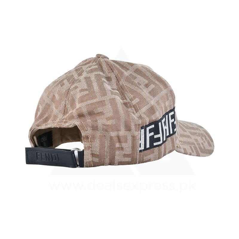 Fndi Beige Cap - A0229