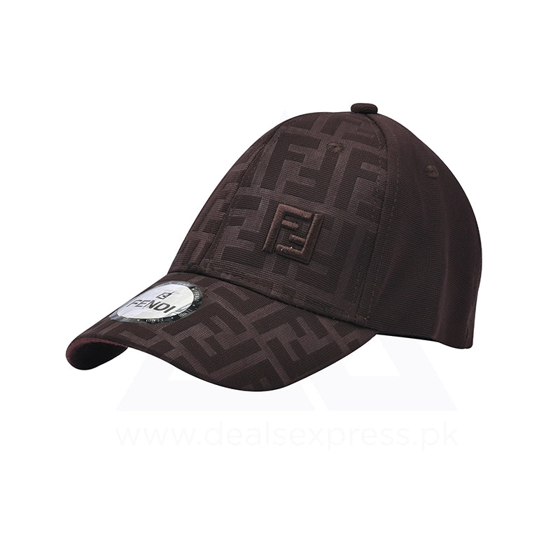 Fndi FlexFit Cap - DarkBrown A0146