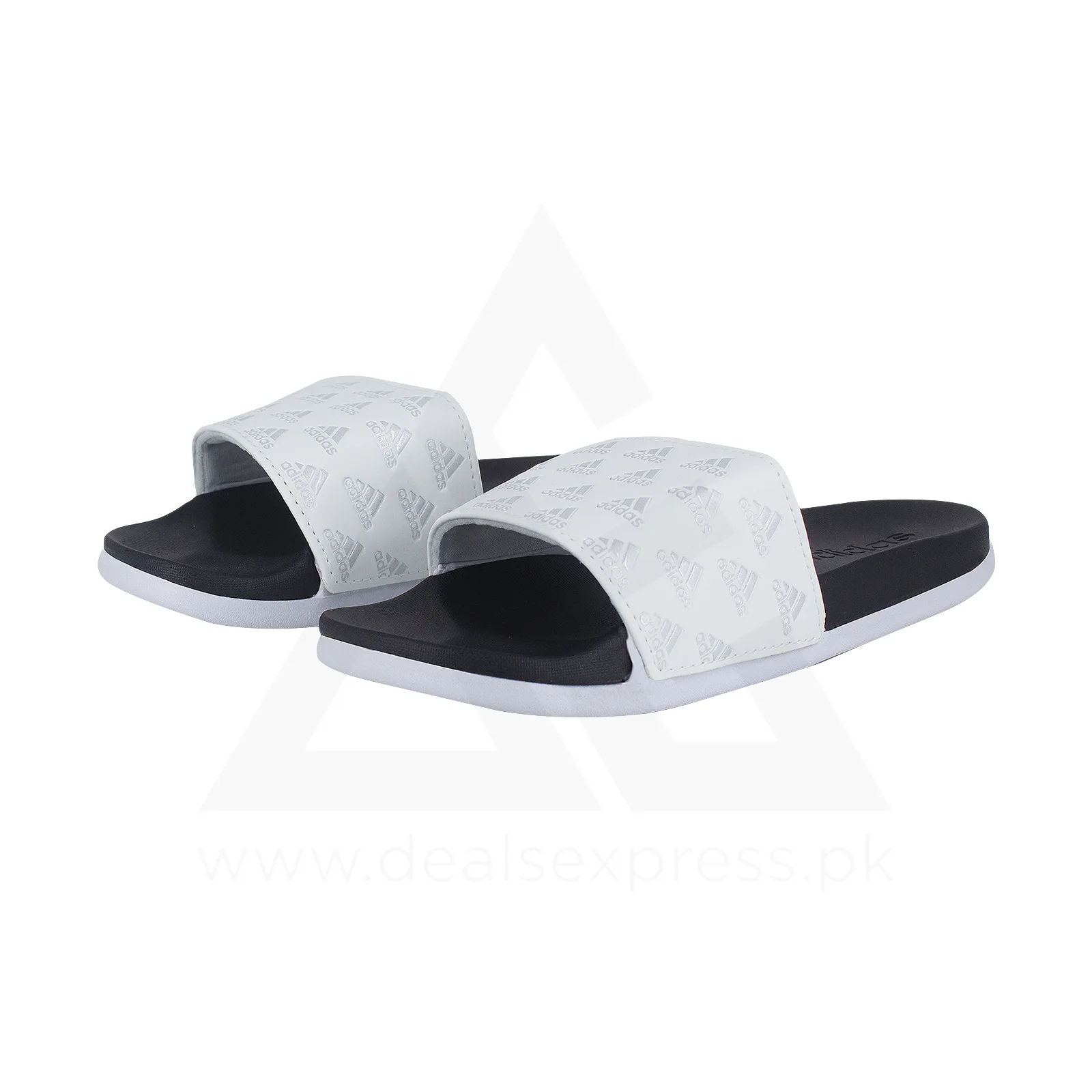 Adi-lete Comfort Slide - White Duo