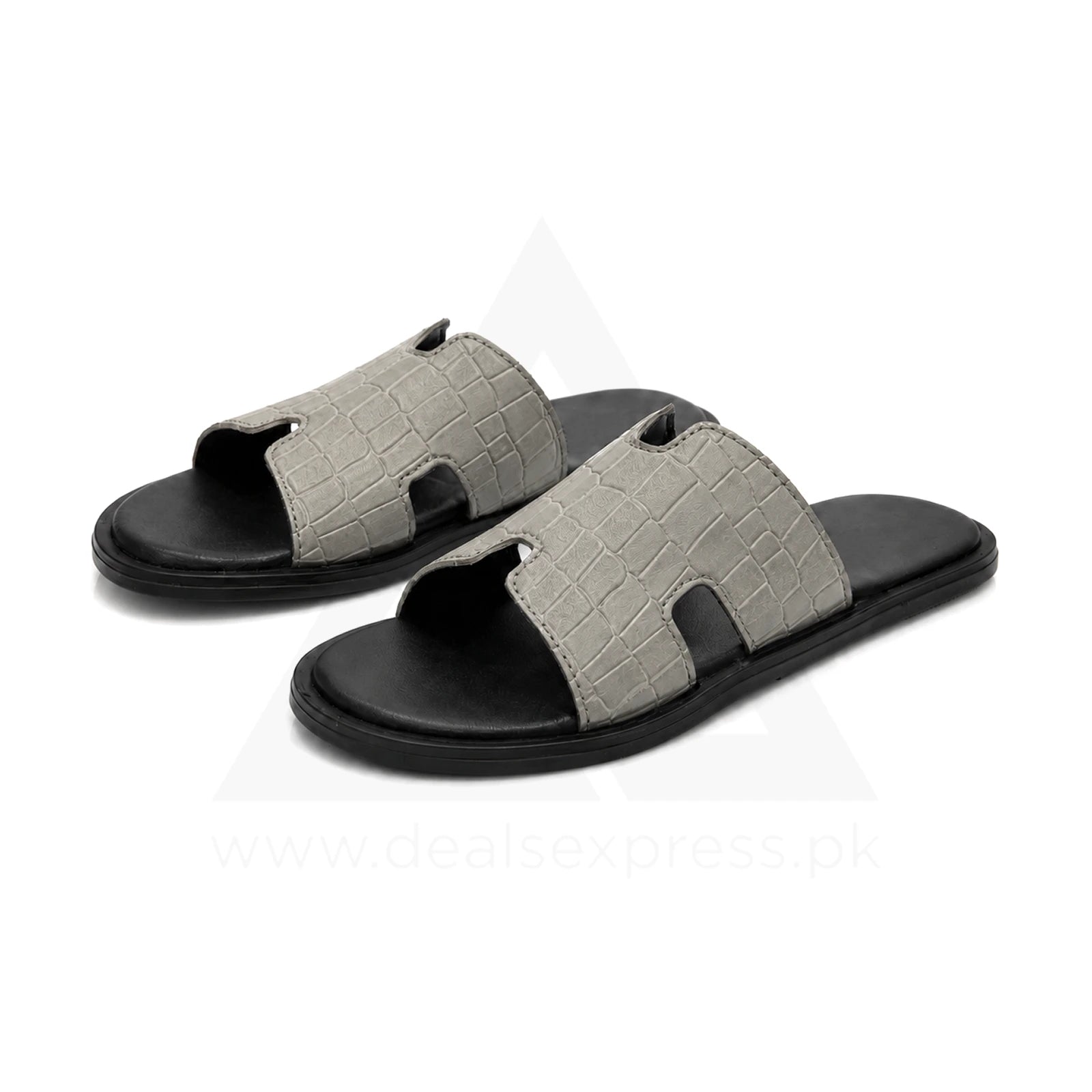 Izmir Slide - Grey Black
