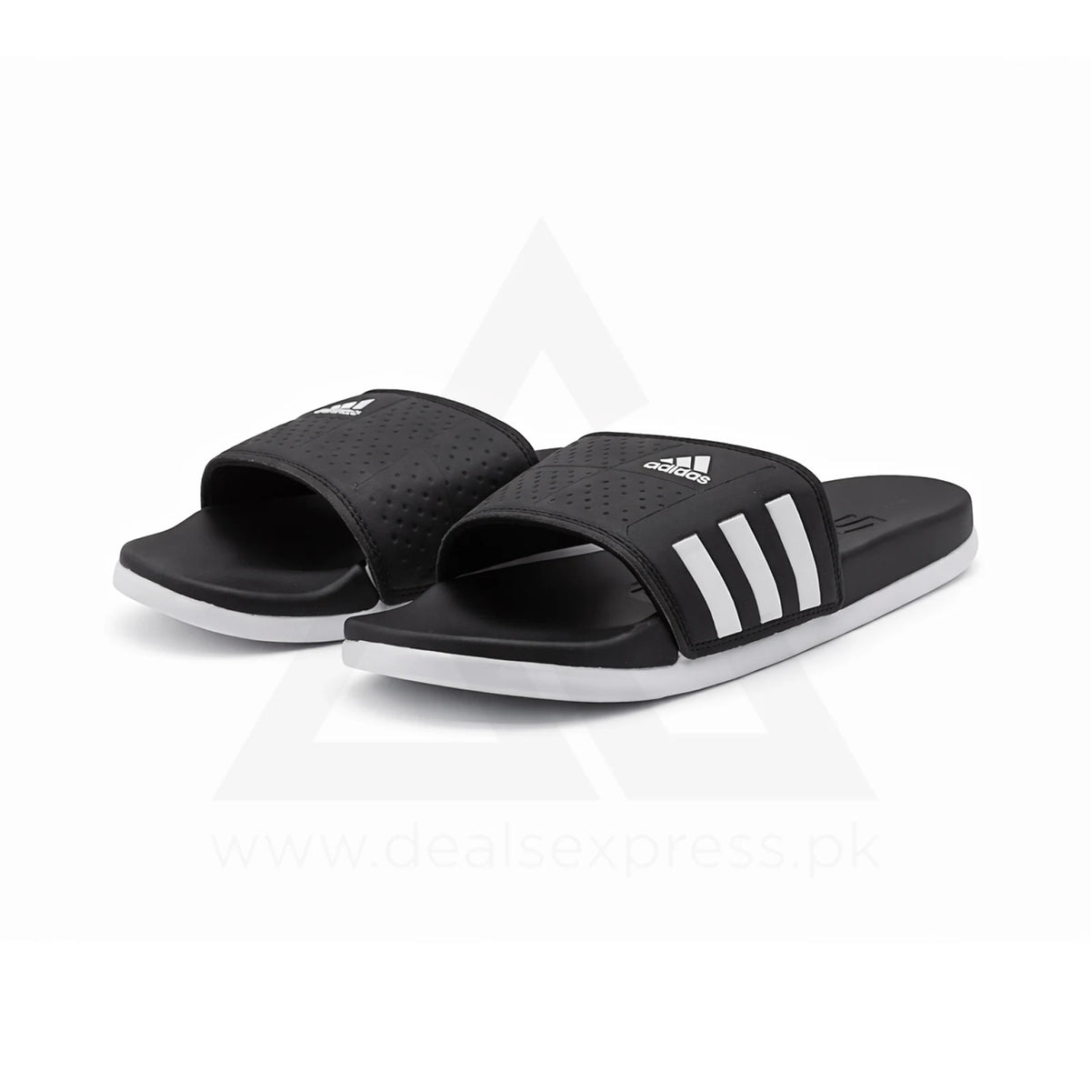 Adi-lete Cloudfoam Slide - Black Duo