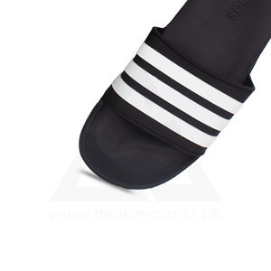 Adi-lete Lite Stripe Slide - Black Duo