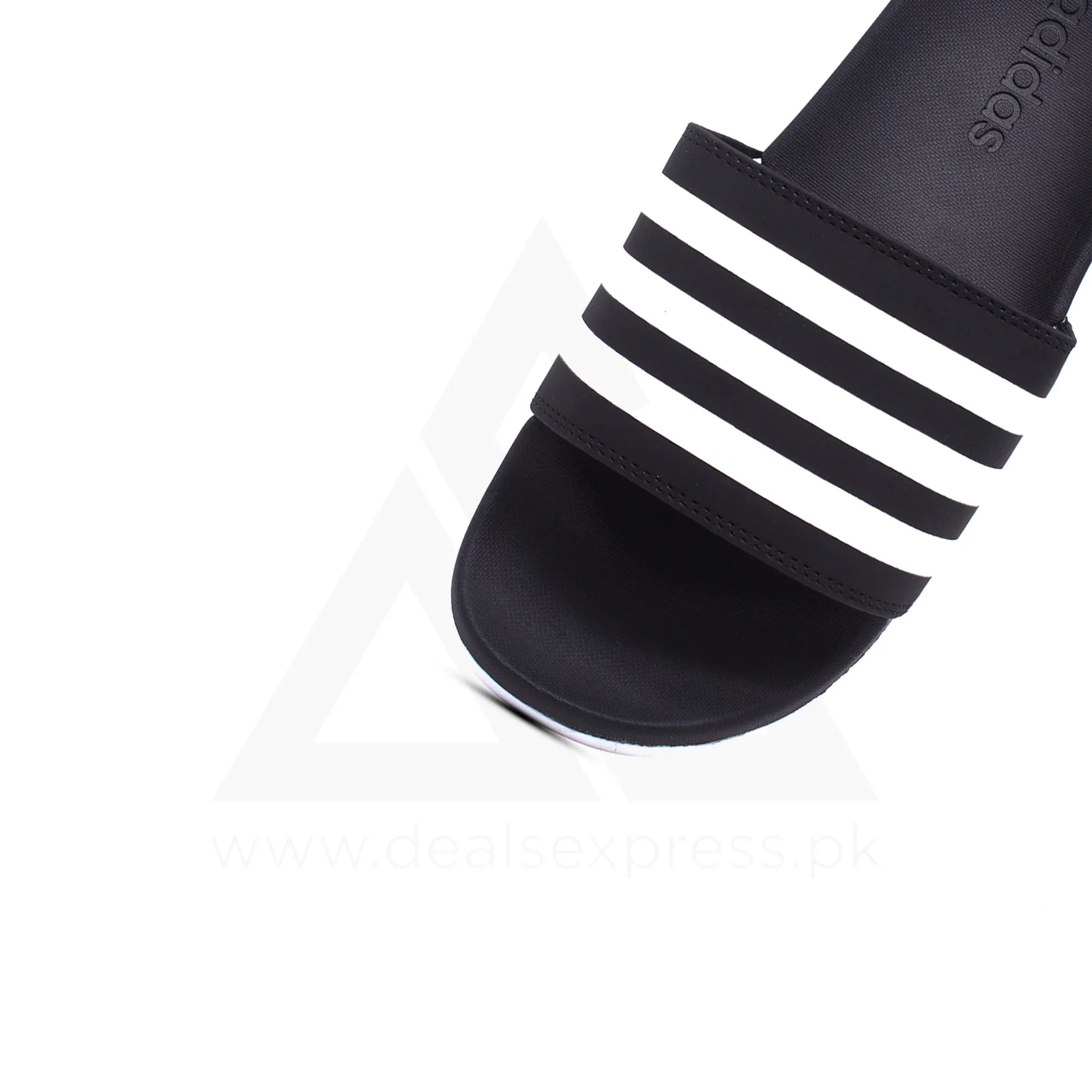 Adi 3 Stripe Slide V2 - Black White