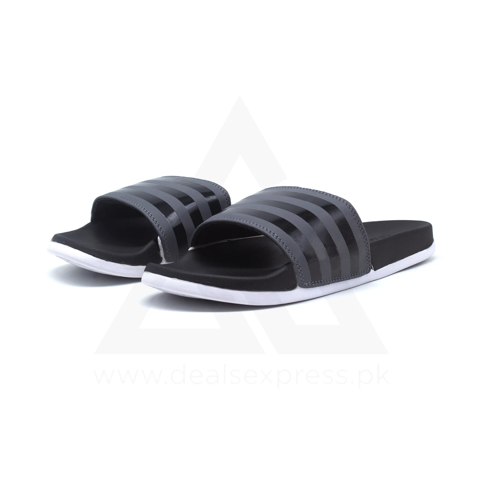 Adi 3 Stripe Slide V2 - Grey Duo