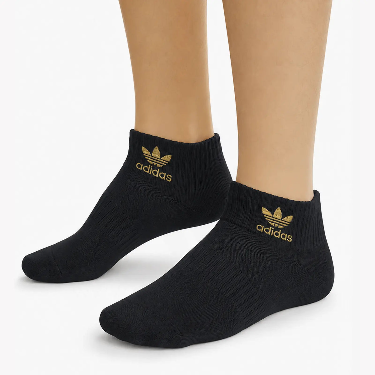 Adi Trefoil Socks - Black Gold