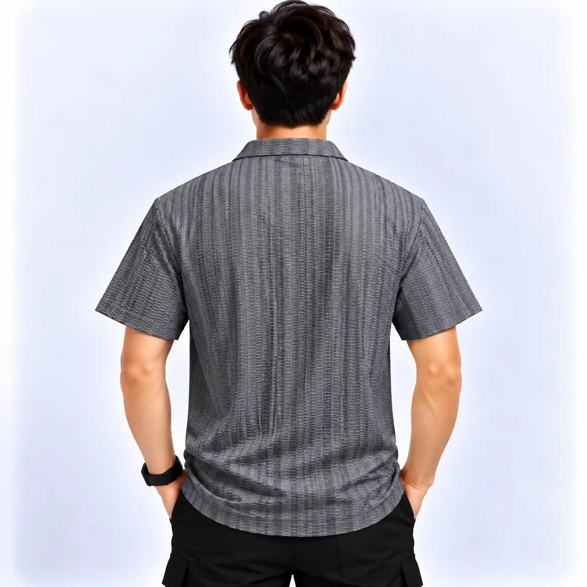 Cabana Color Shirt D305 - Charcoal