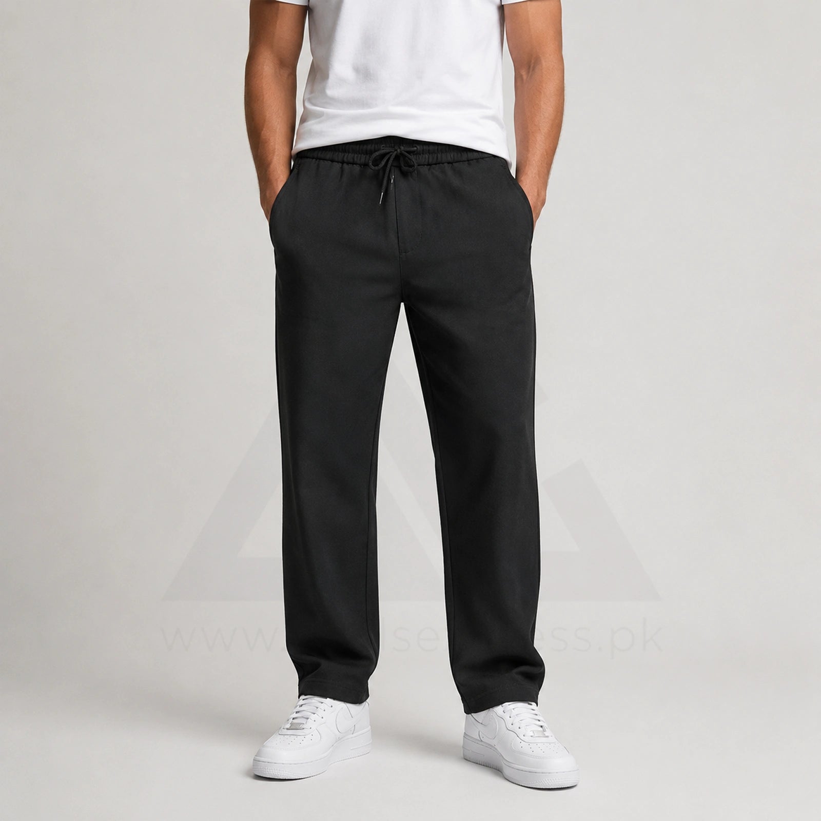 DnG Fall Trouser T0103 - Black
