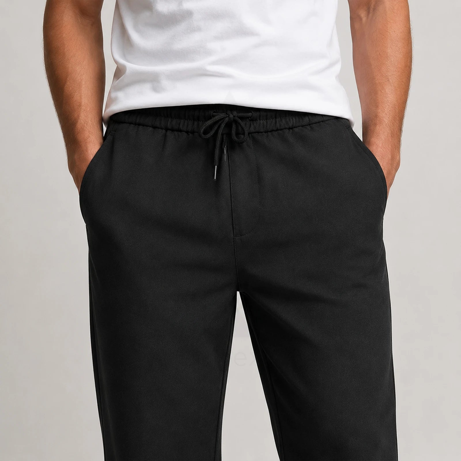 DnG Fall Trouser T0103 - Black
