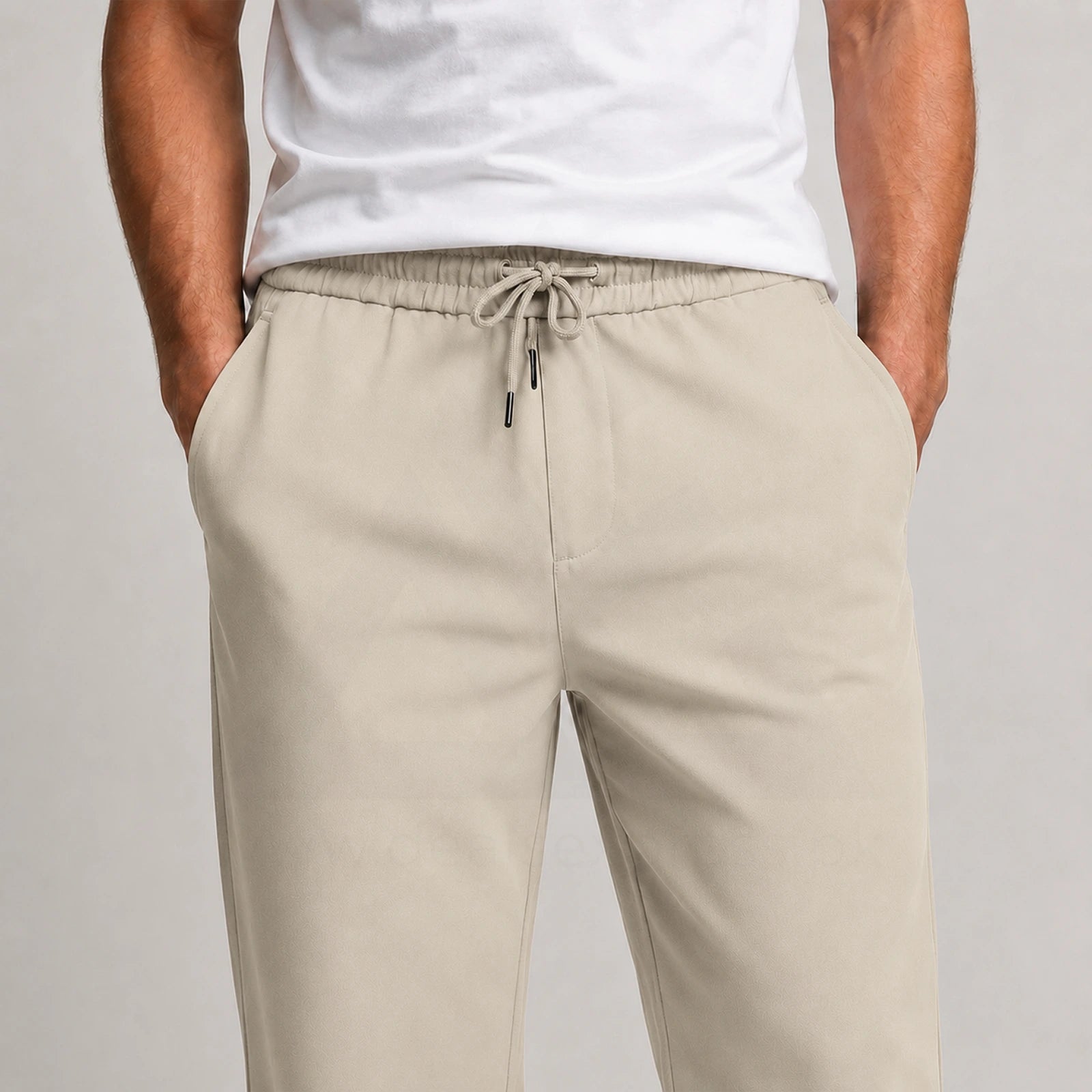 DnG Fall Trouser T0104 - Light Beige