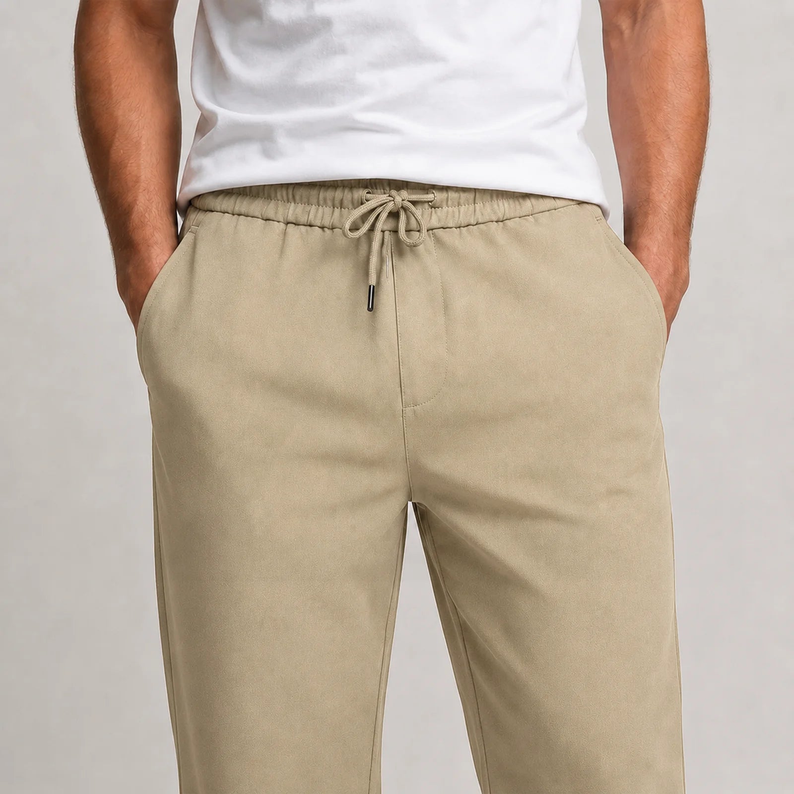 DnG Fall Trouser T0106 - Beige