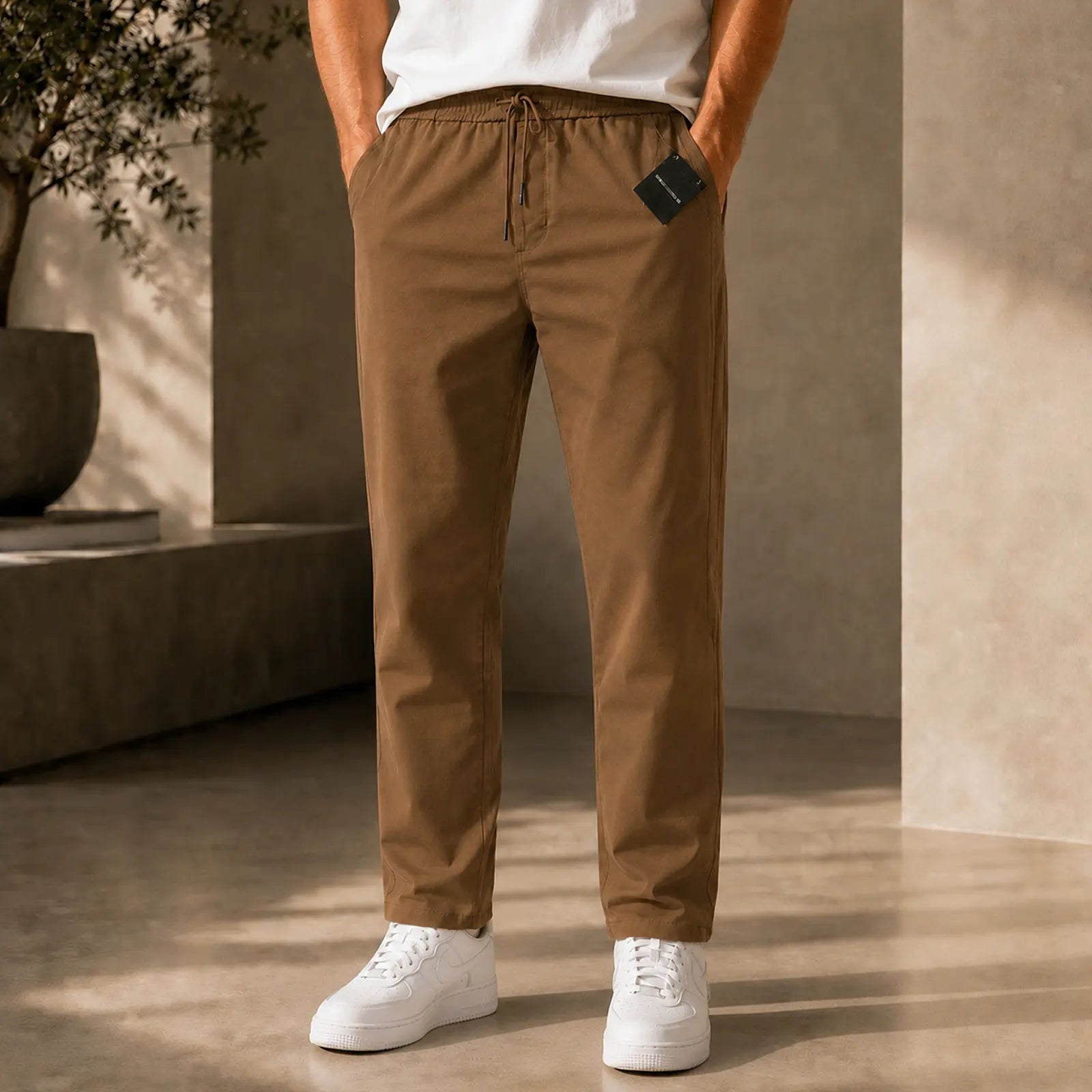 DnG Trouser T087 - Brown