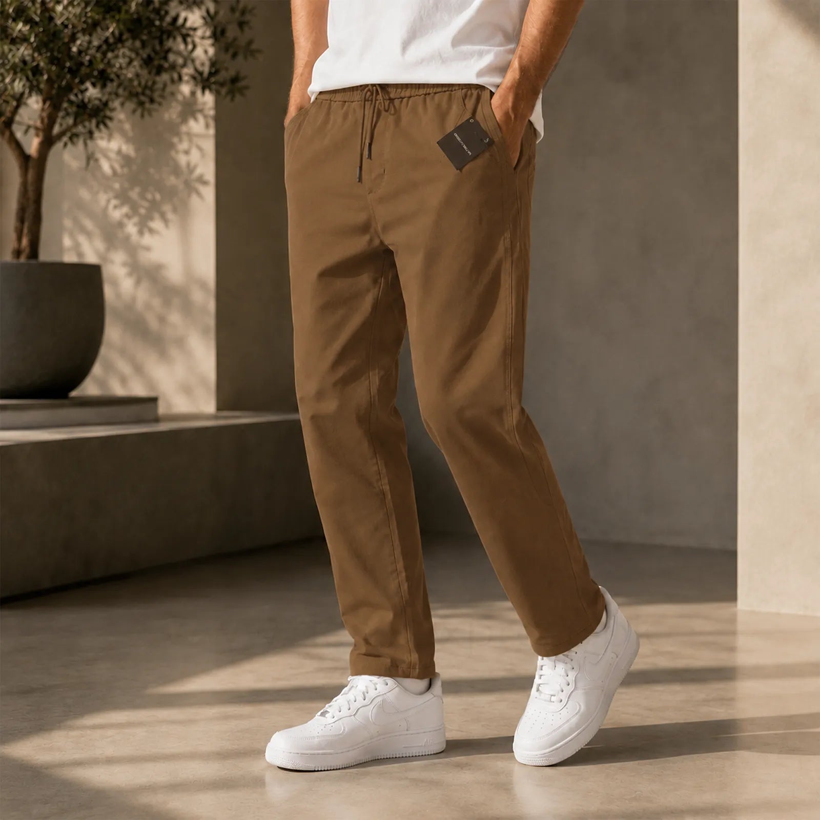 DnG Trouser T087 - Brown