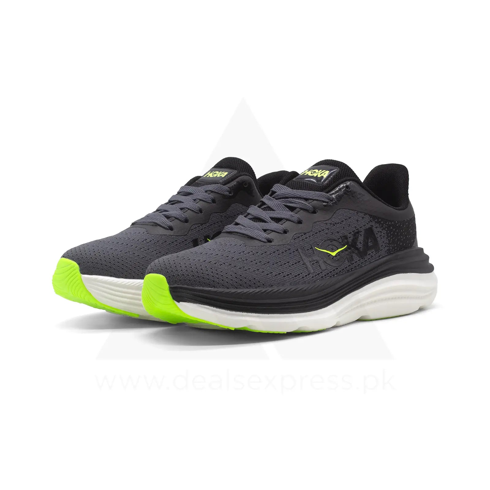 Hoka Bondi 8 - Grey Neon