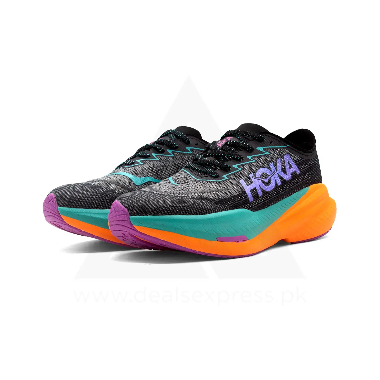 Hoka Mach X2 - Black Aqua
