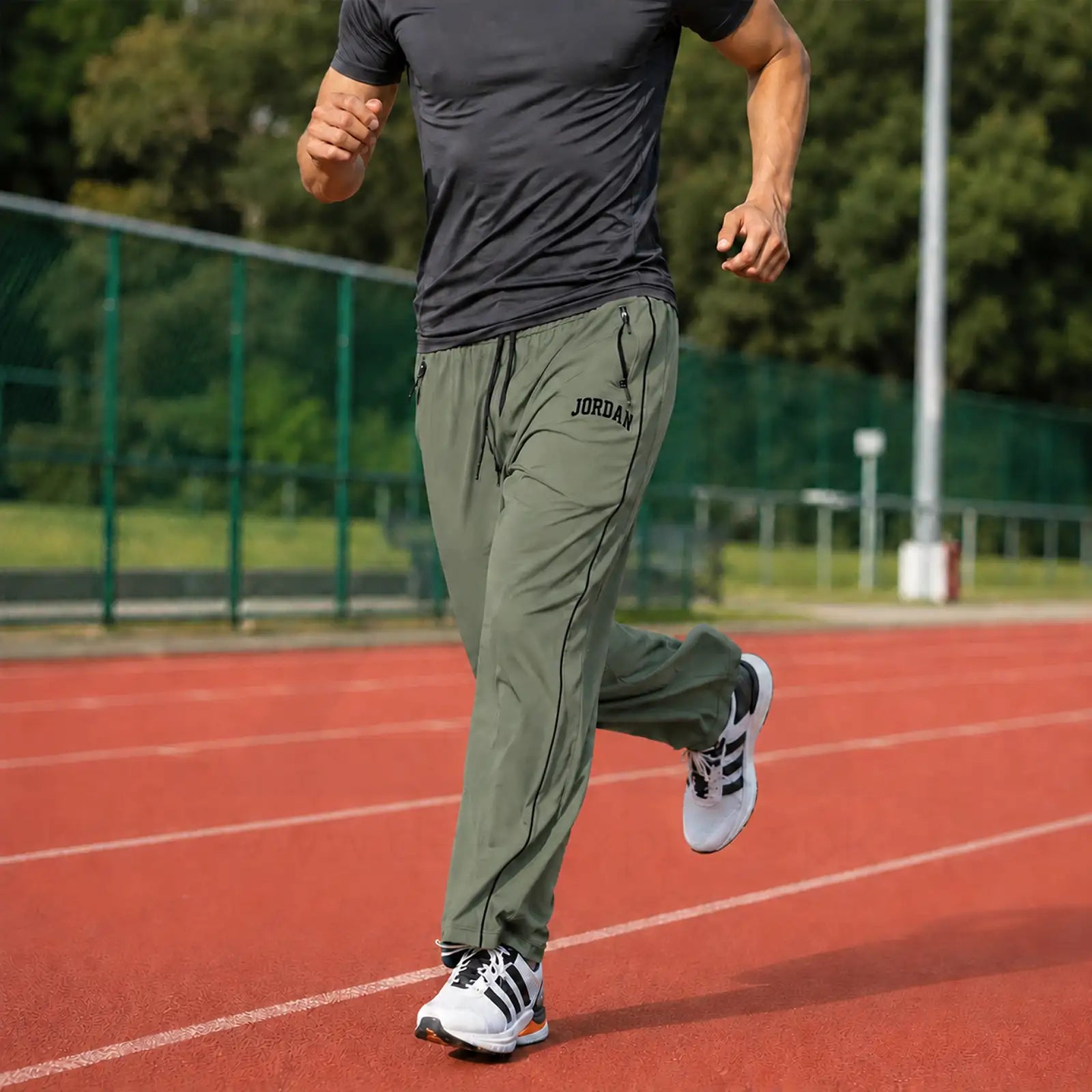 Jrdn Drifit Trouser T044 - Army Green