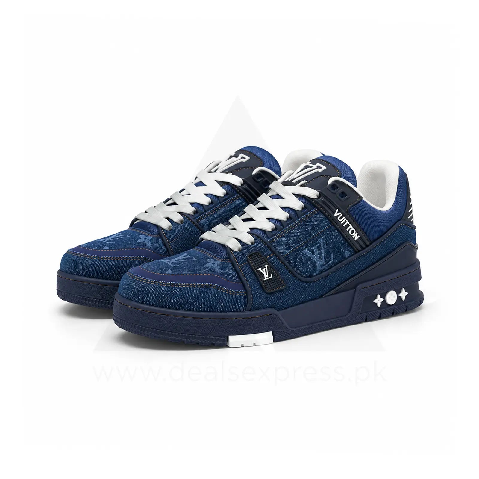 L wee Trainer Premium - Denim Blue