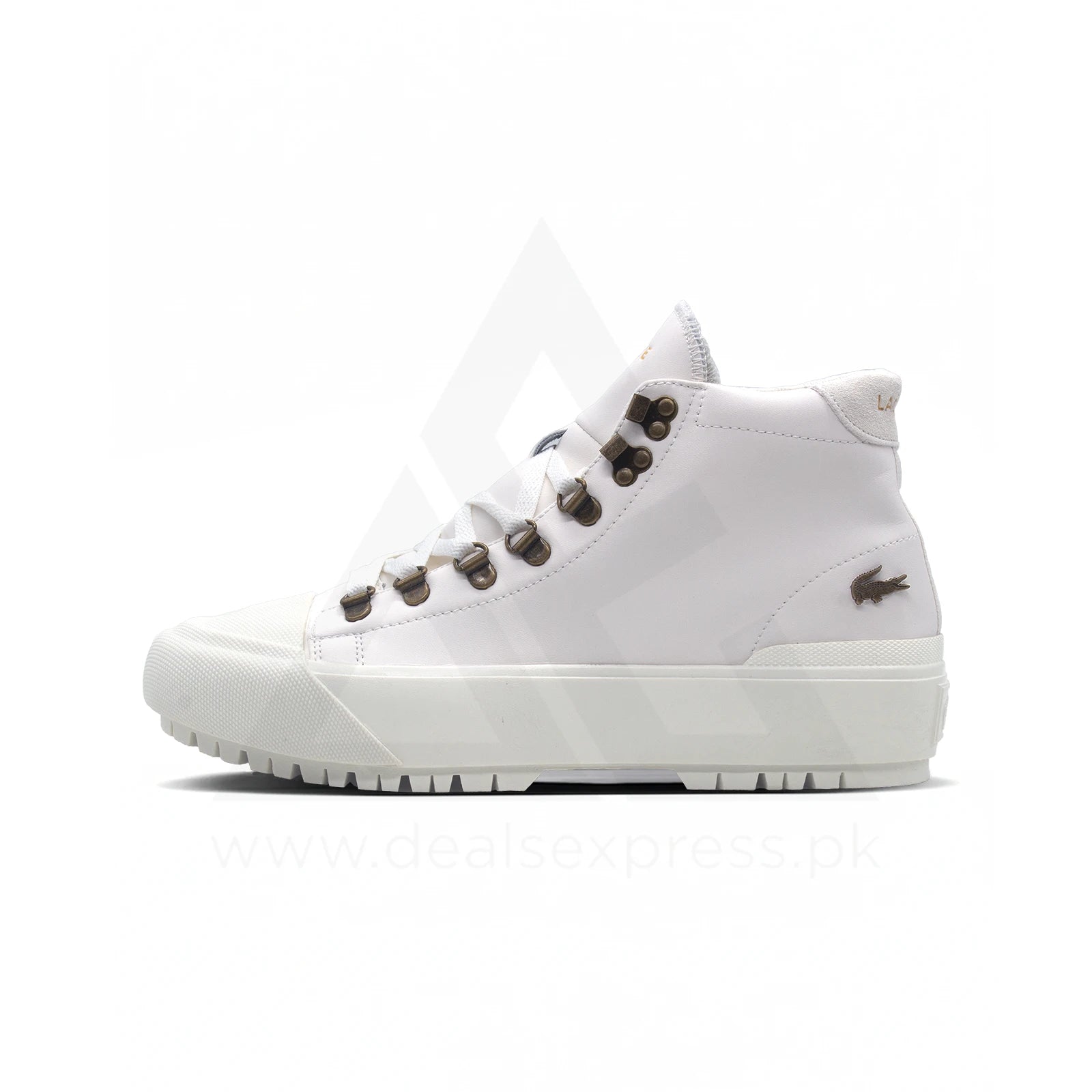 Lcste Gripshot Mid Sneakers - White Gold