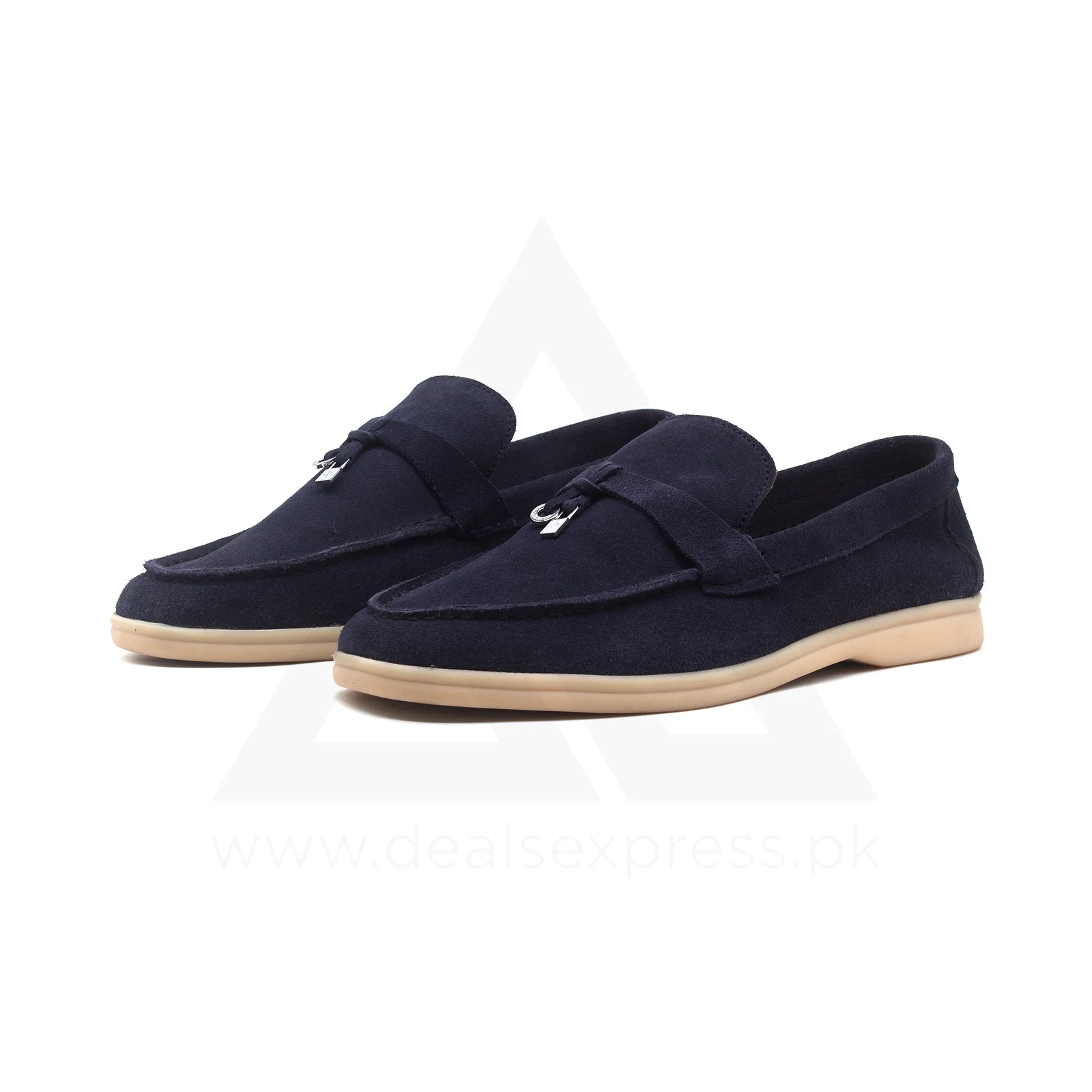 Lp Summer Charm Walk Loafers - Navy Suede