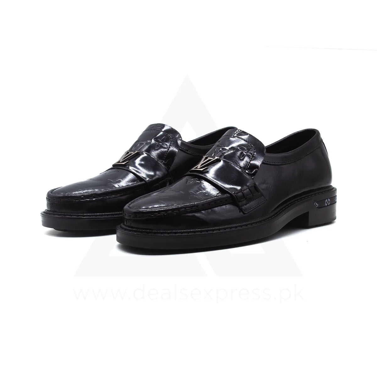 Lwee City Loafer Embose - Black Leather