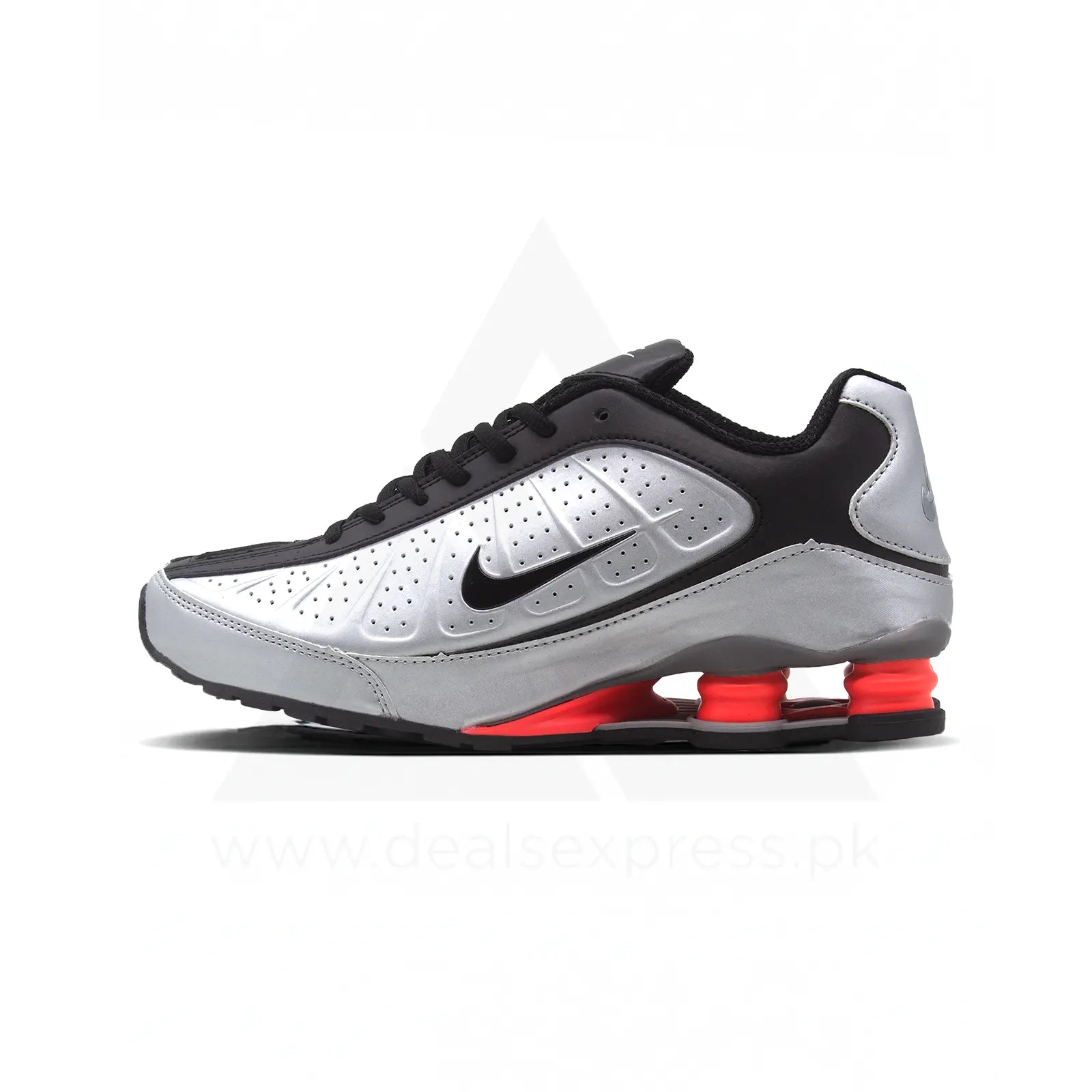 Nk Shox R4 V2 - Black Metallic Red