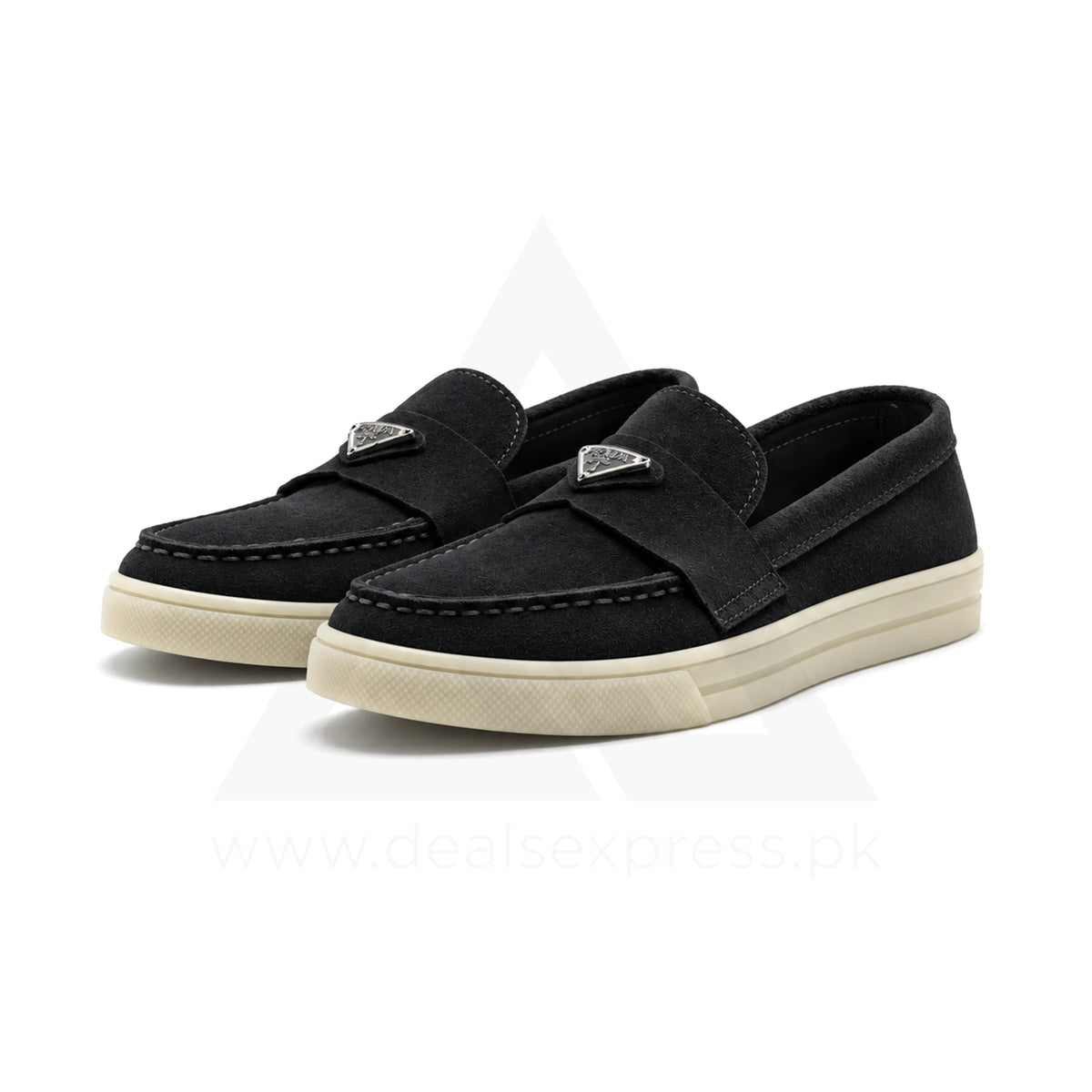 Pra Da Suede Loafers - Black