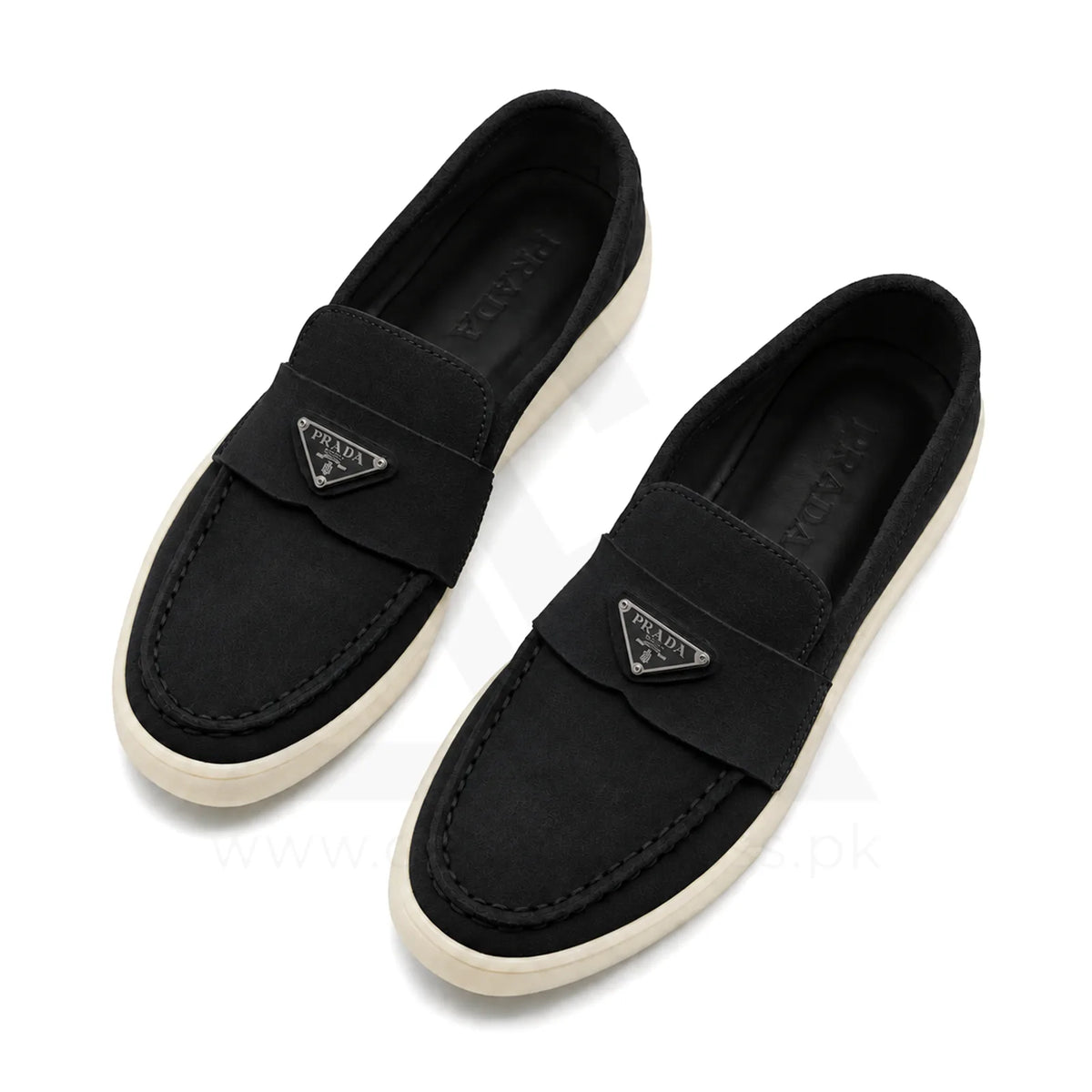 Pra Da Suede Loafers - Black
