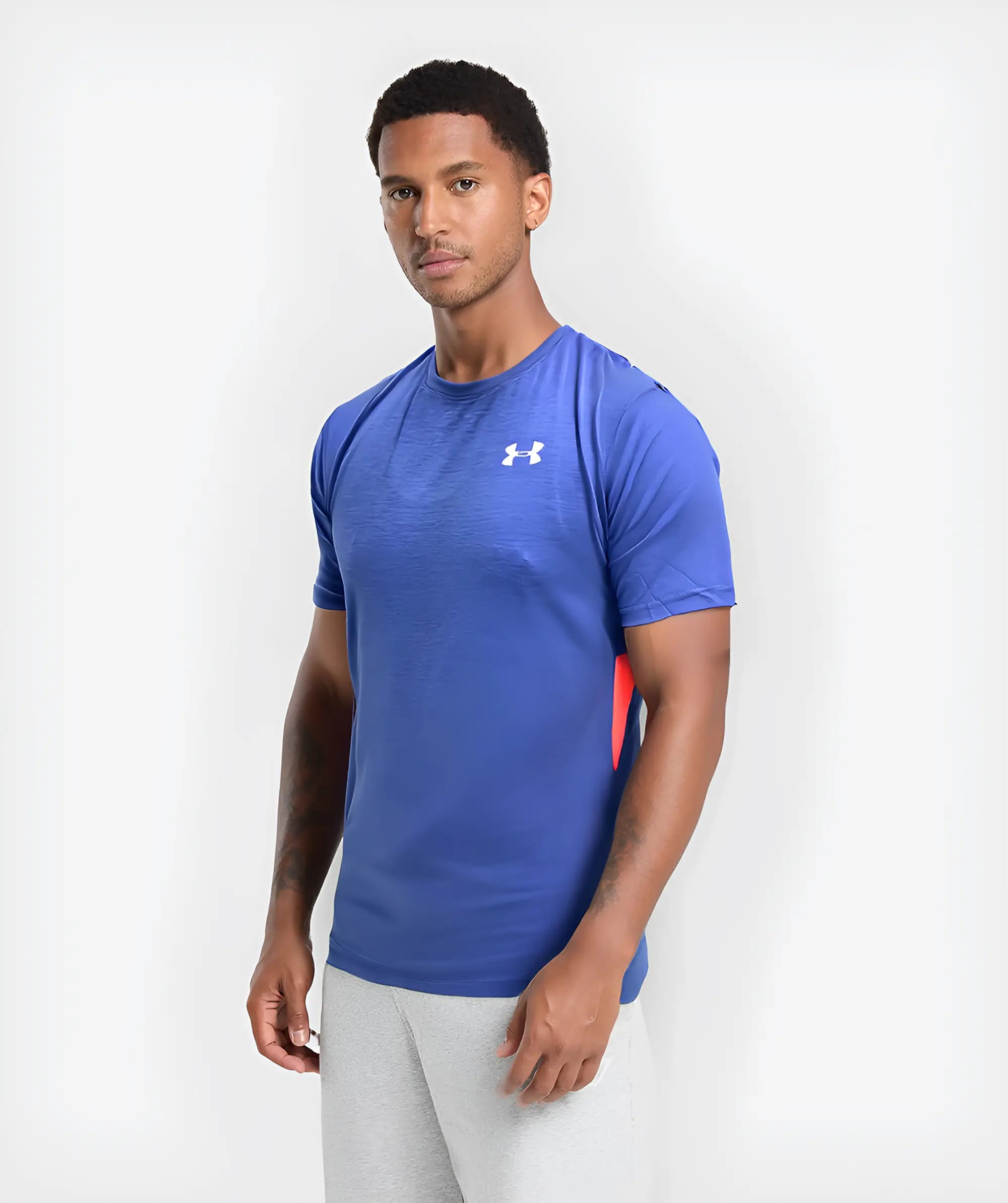 UA Drifit Tee D43 – Navy
