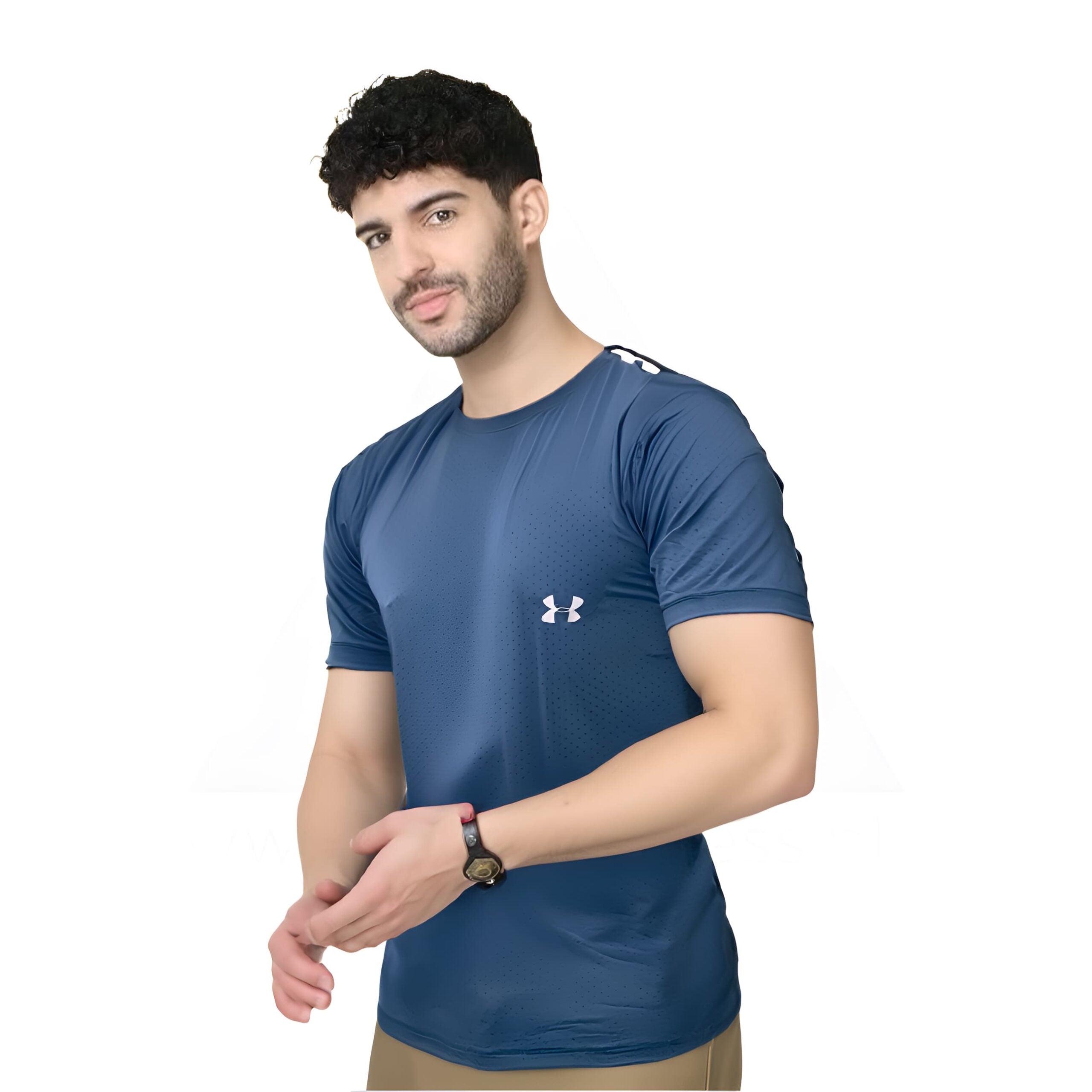 dri fit blue shirt