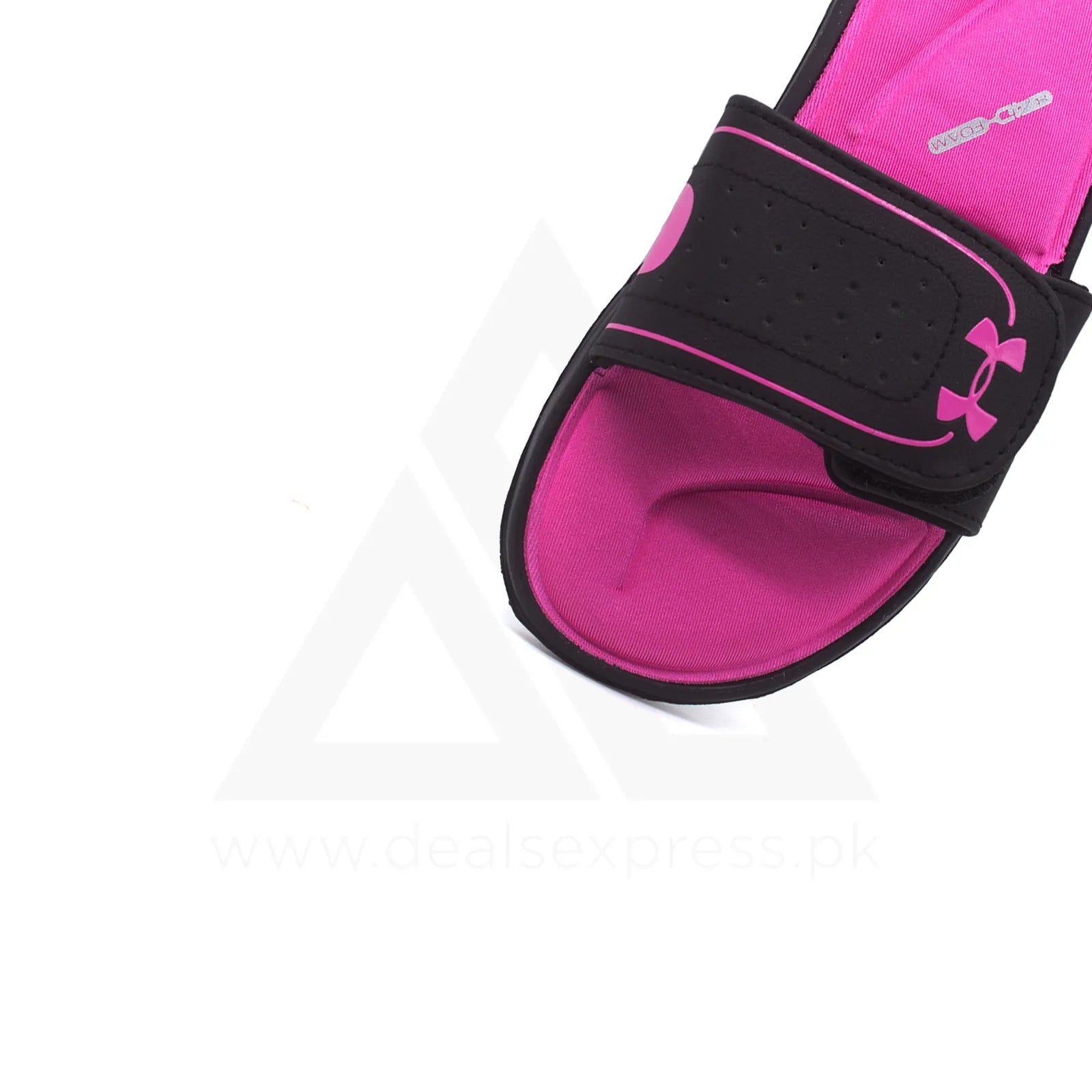 Ua Foambed Adjust Slide V2 - Black Pink