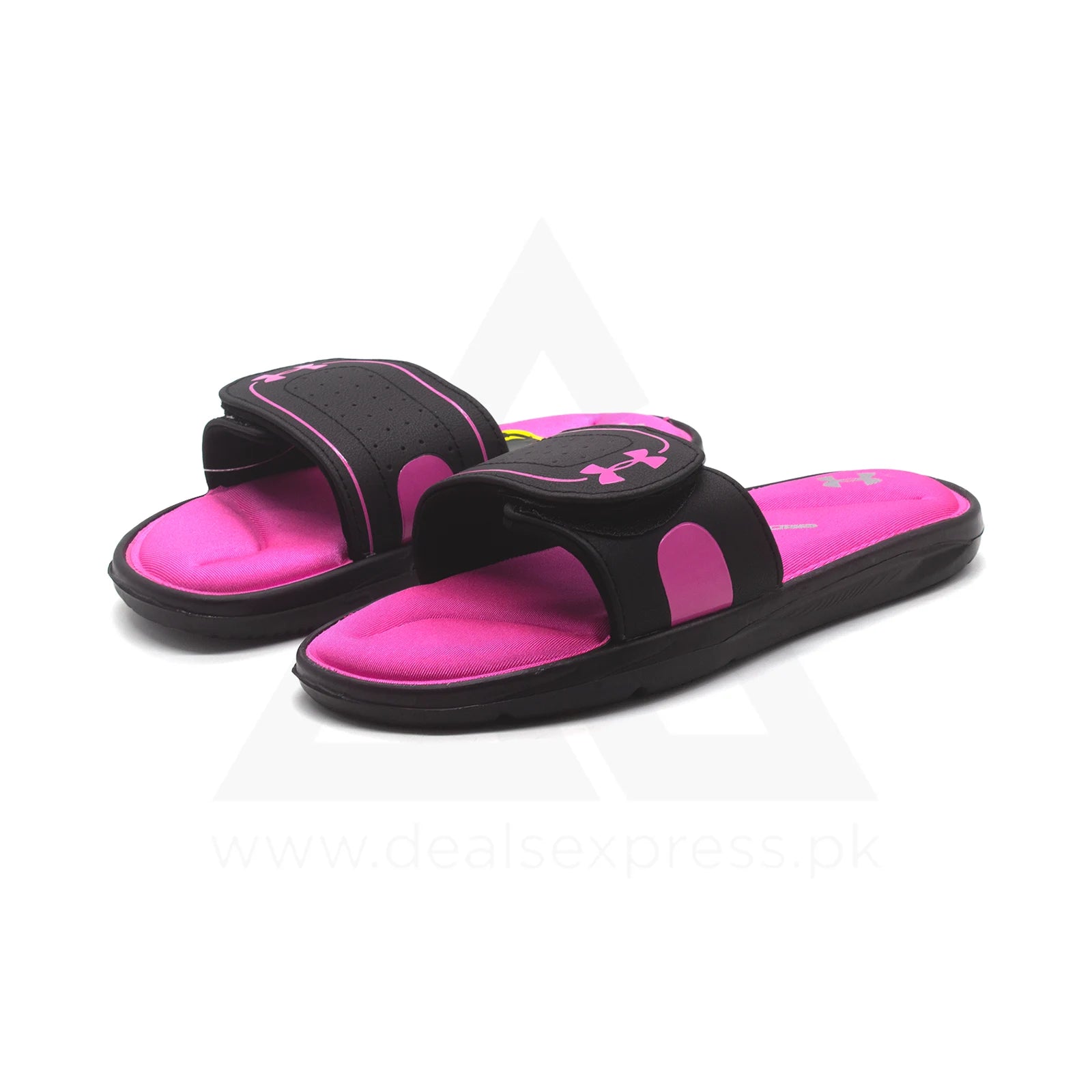 Ua Foambed Adjust Slide V2 - Black Pink