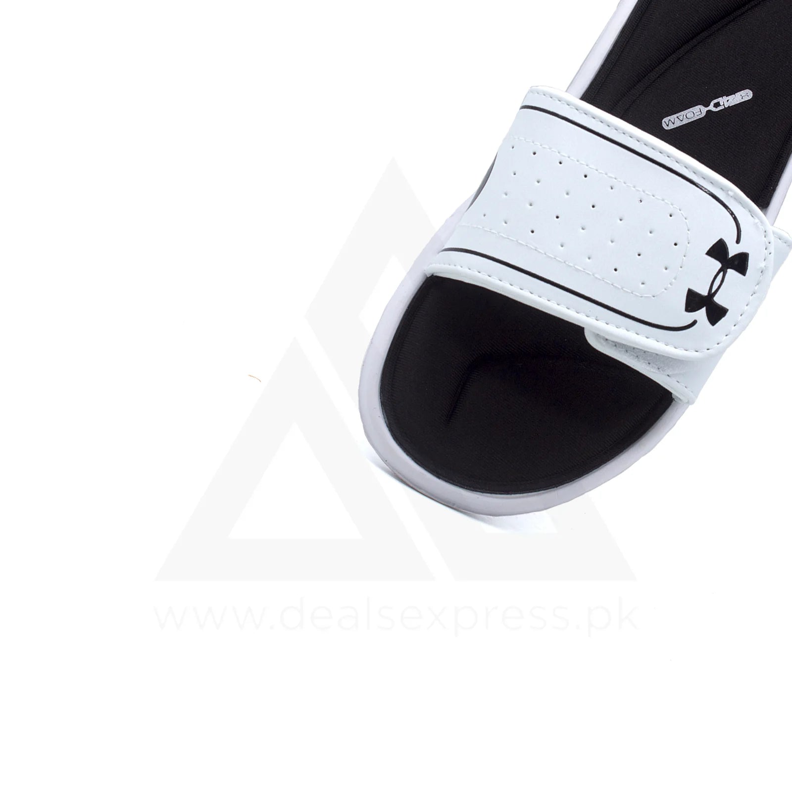 Ua Foambed Adjust Slide V2 - White Duo