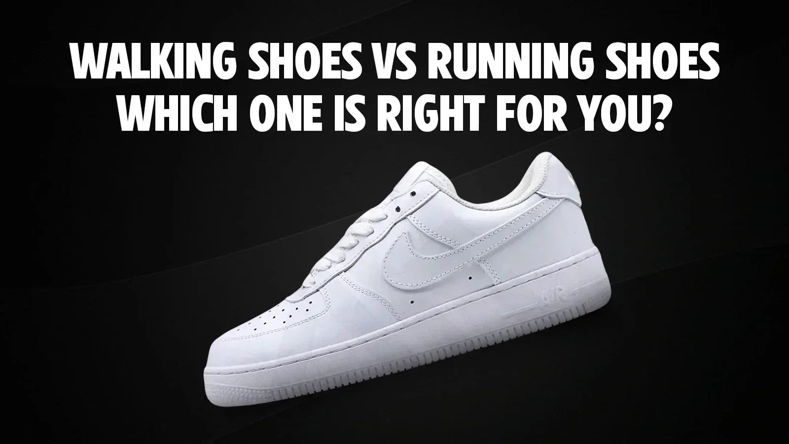 Walking Shoes vs. Running Shoes: Which One Is Right for You?