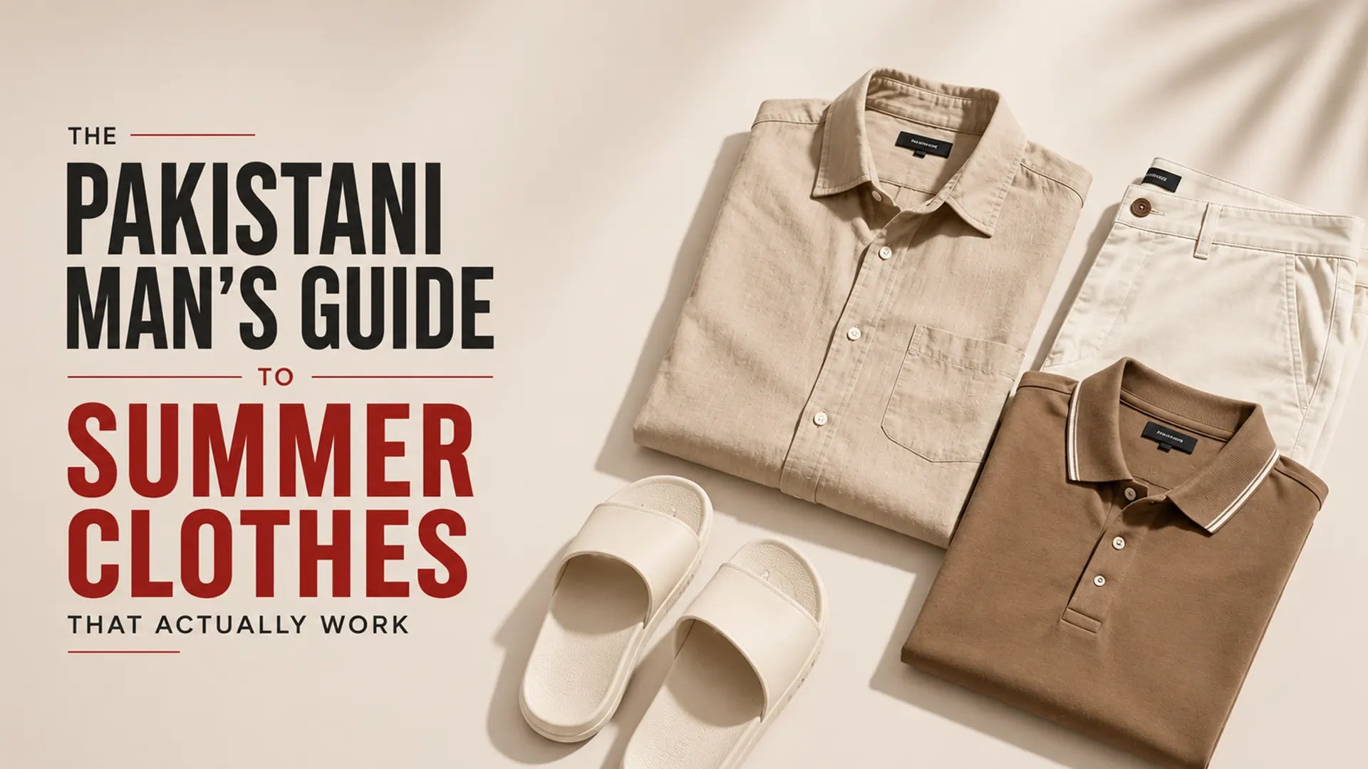 Man's Guide to Summer Clothes
